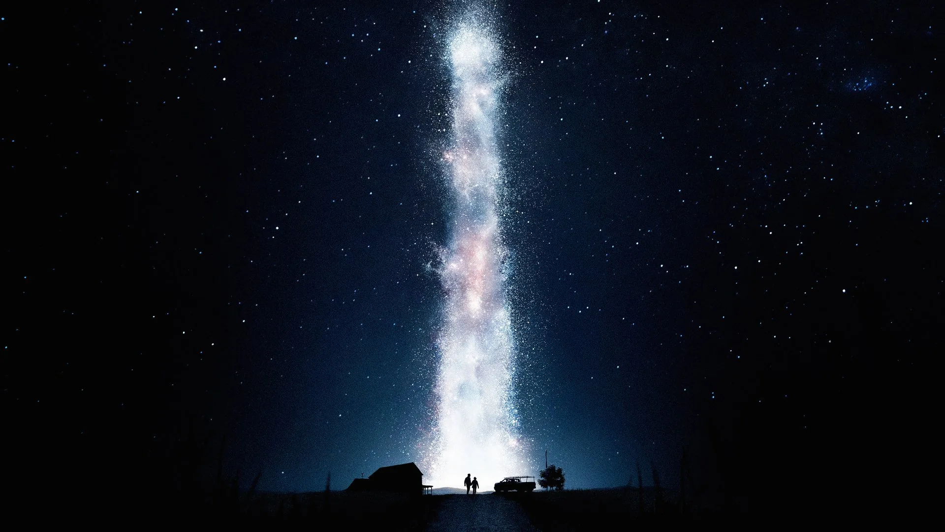 Galassia verticale cielo notturno, 1920x1080 Full HD, Laptop