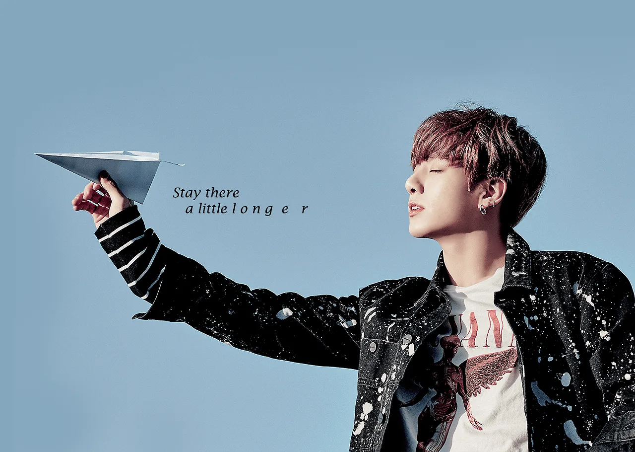 JK BTS aereo di carta, 1280x910 HD, Desktop