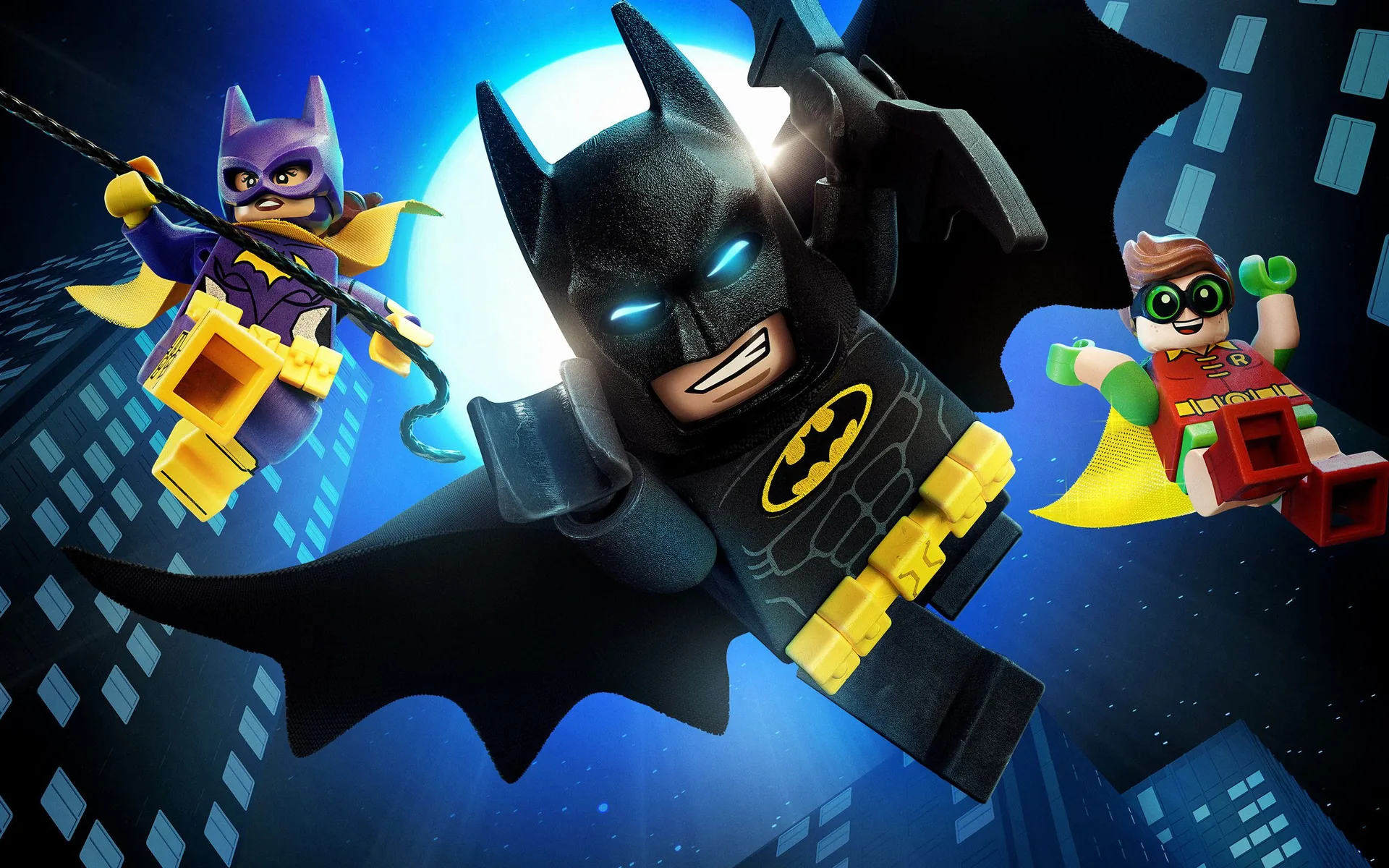 LEGO Batman, Batgirl, Robin, 2560x1600 WQXGA, MacBook Pro