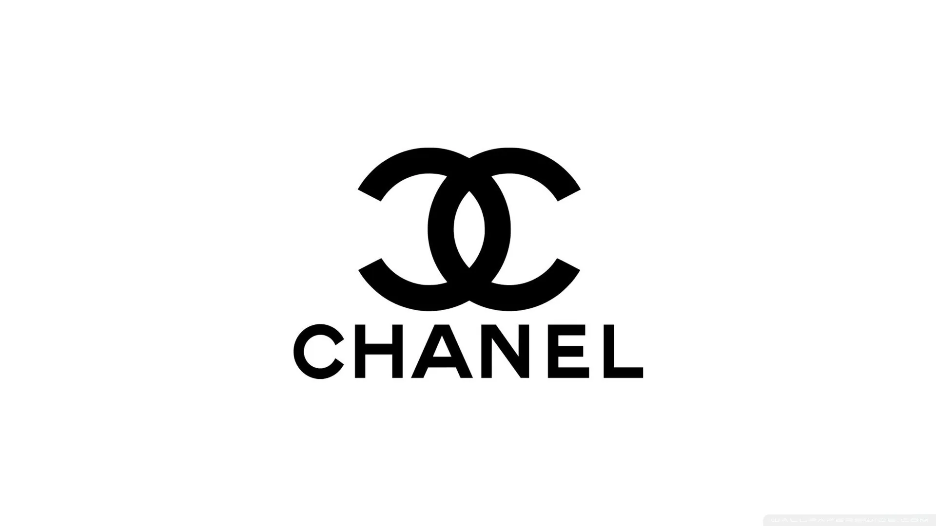 Logo Chanel bianco e nero, francese, 1920x1080 Full HD 1080p, Laptop