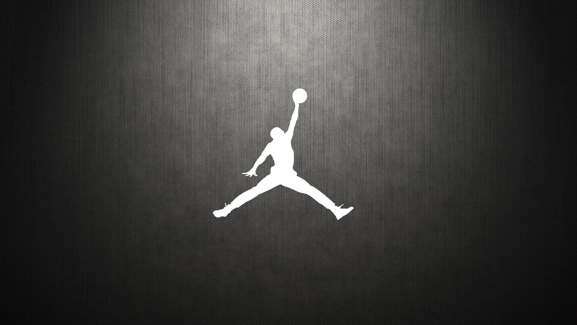 Logo Jordan Jumpman bianco, 1920x1080 1080p, PC