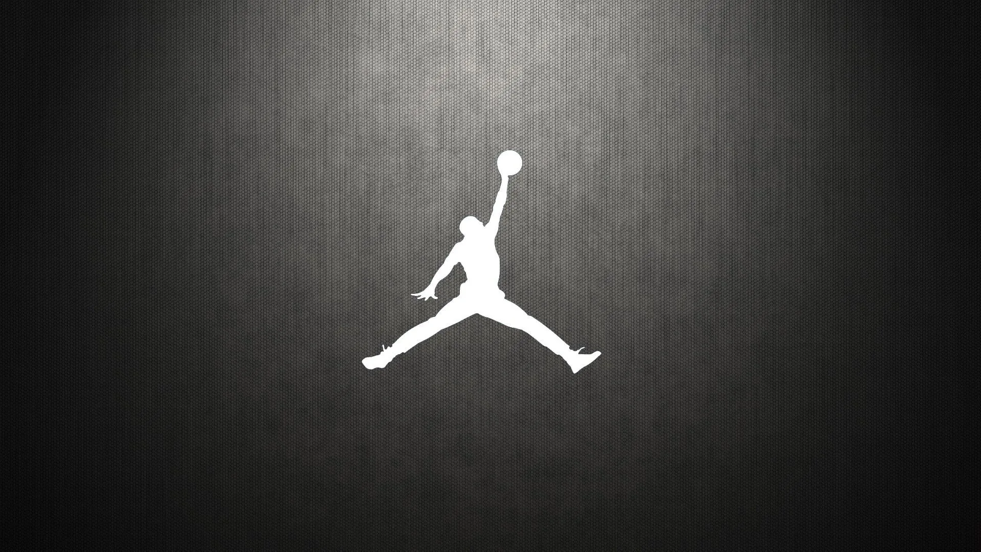 Logo Jordan Jumpman nero, 1920x1080 Full HD, PC