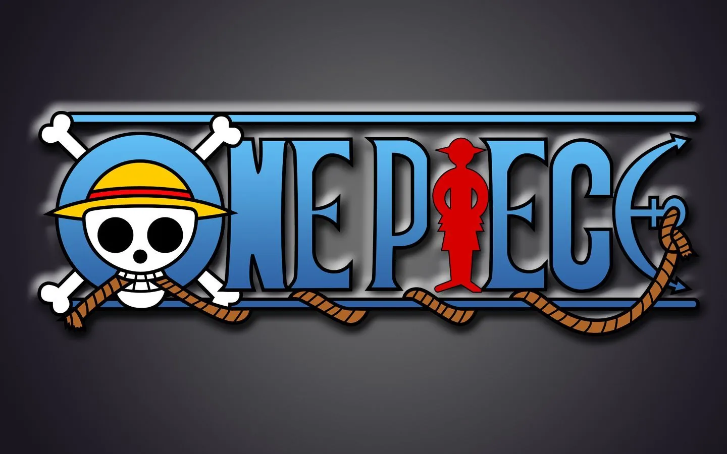 Logo One Piece teschio, Eiichiro Oda, 1440x900 720p, Laptop