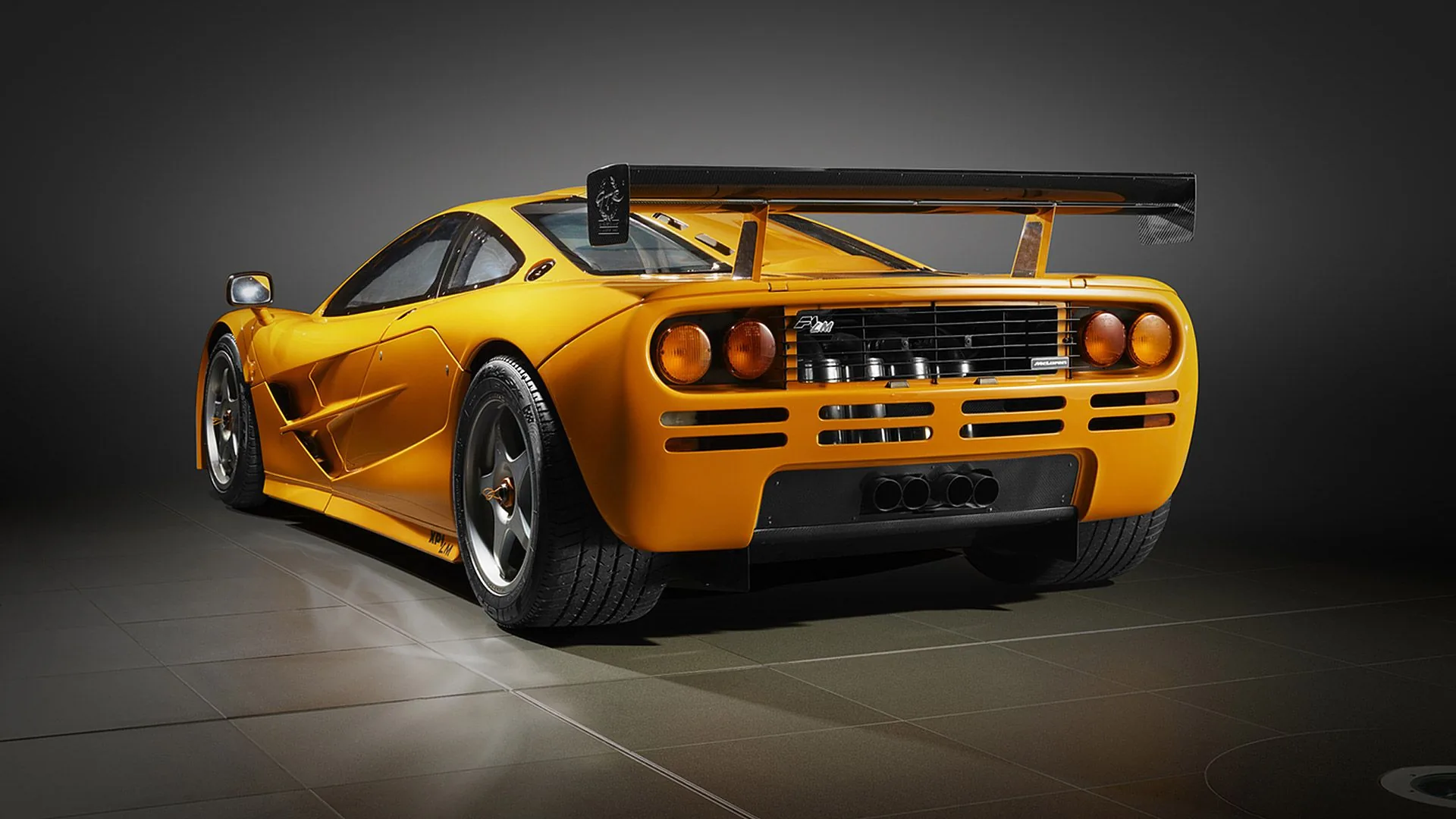McLaren F1 LM arancione, 1920x1080 1080p, PC
