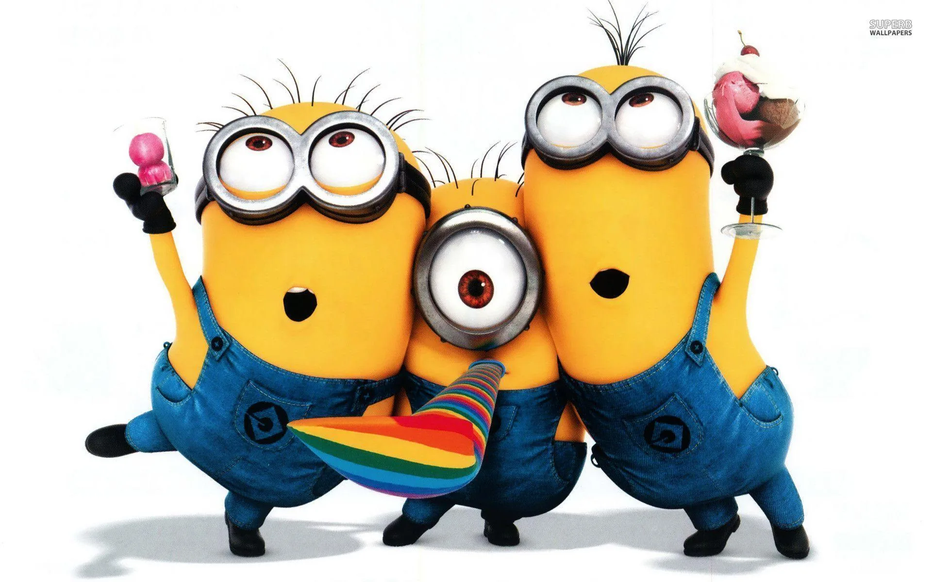 Minions gruppo cartone animato, 1920x1200 WUXGA, Desktop