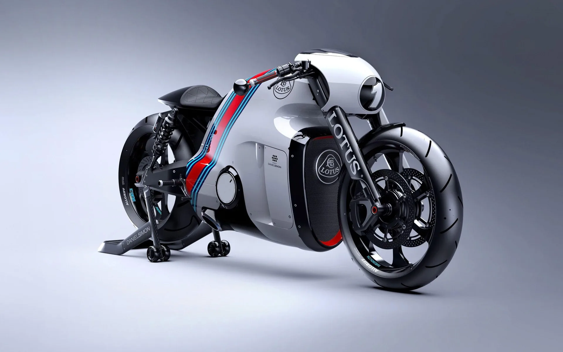 Moto sportiva concept bianca, 2560x1600 WQXGA, Desktop