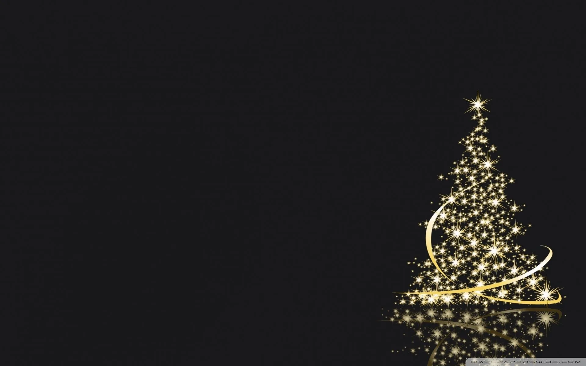 Albero di Natale luminoso dorato, 1920x1200 Full HD+ WUXGA, PC