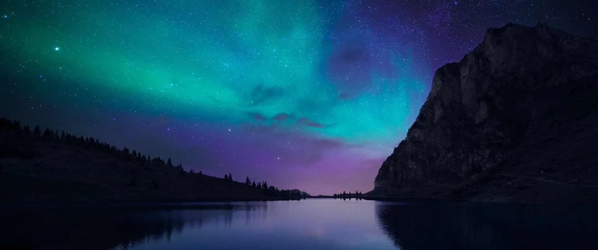 di Paesaggi Notturni, 3439x1439 Ultrawide, Dual Monitor