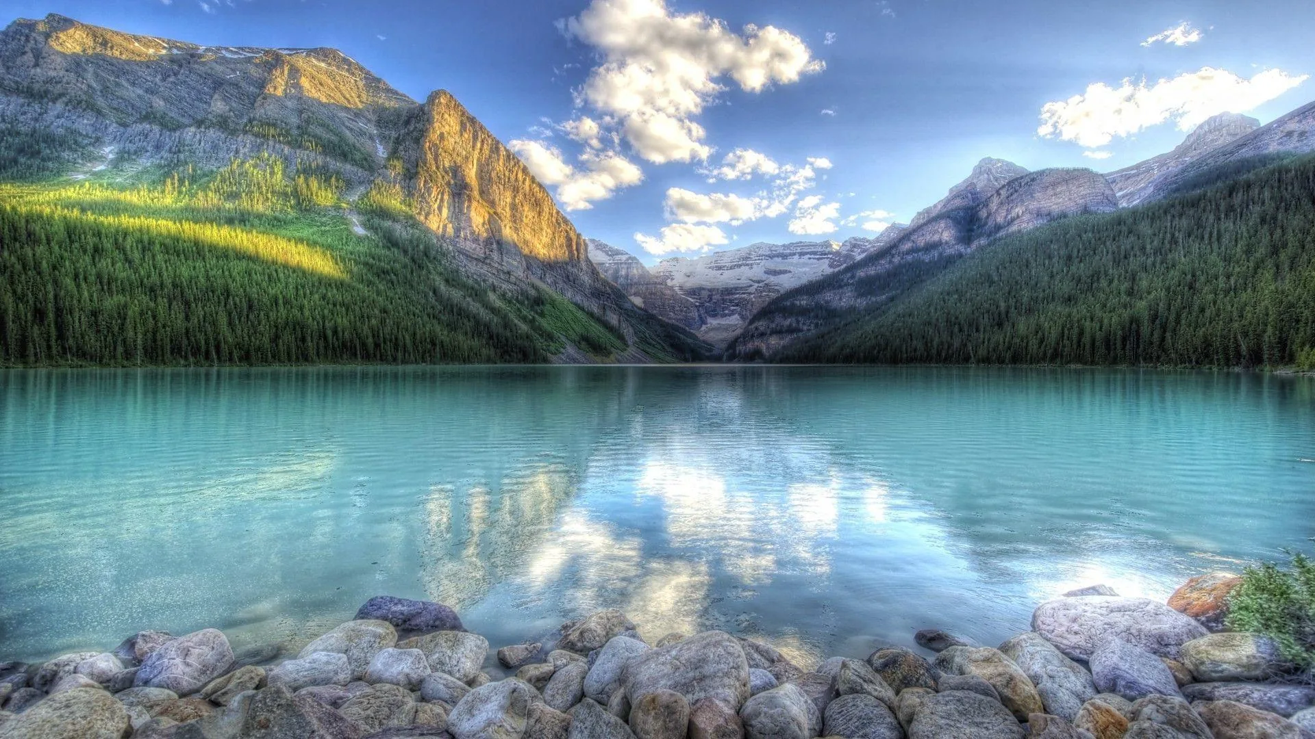 Lago turchese tra montagne, 1920x1080 Full HD 1080p, Desktop