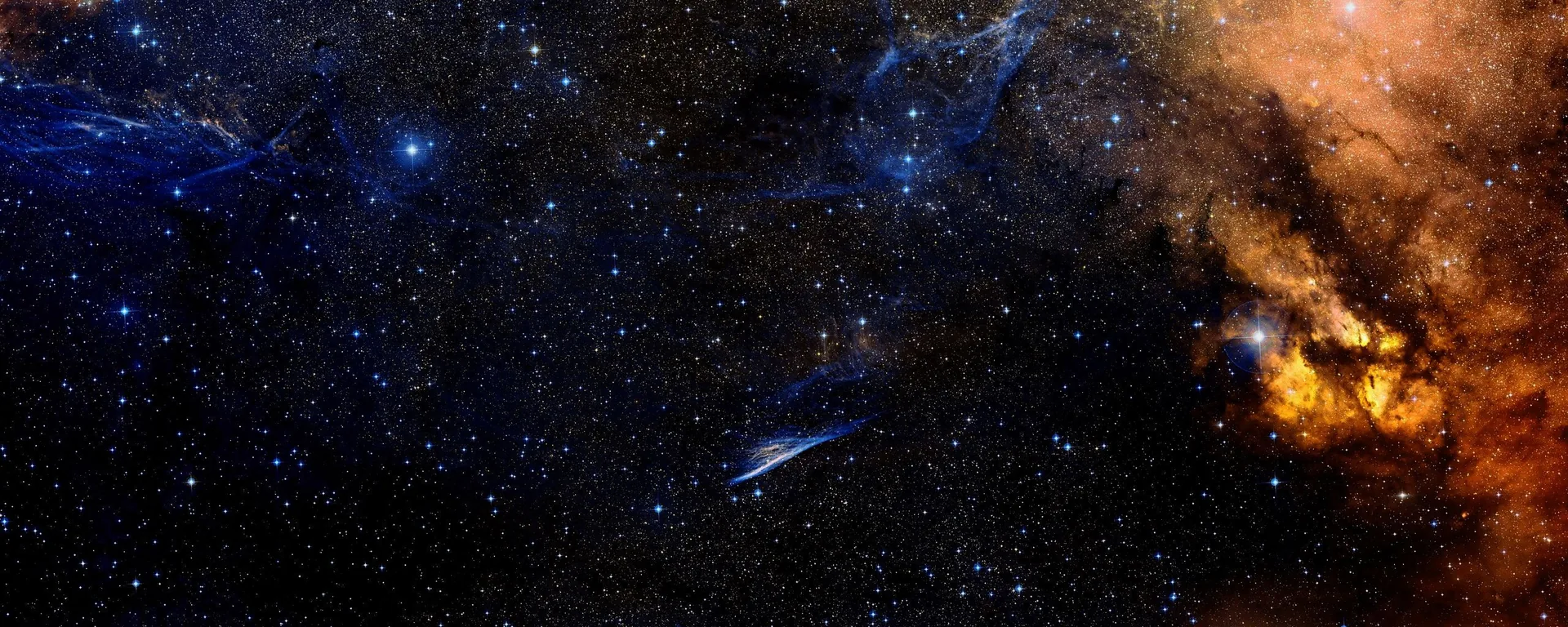 Nebulosa spaziale stellata, 2560x1024 21:9, Monitor Gaming