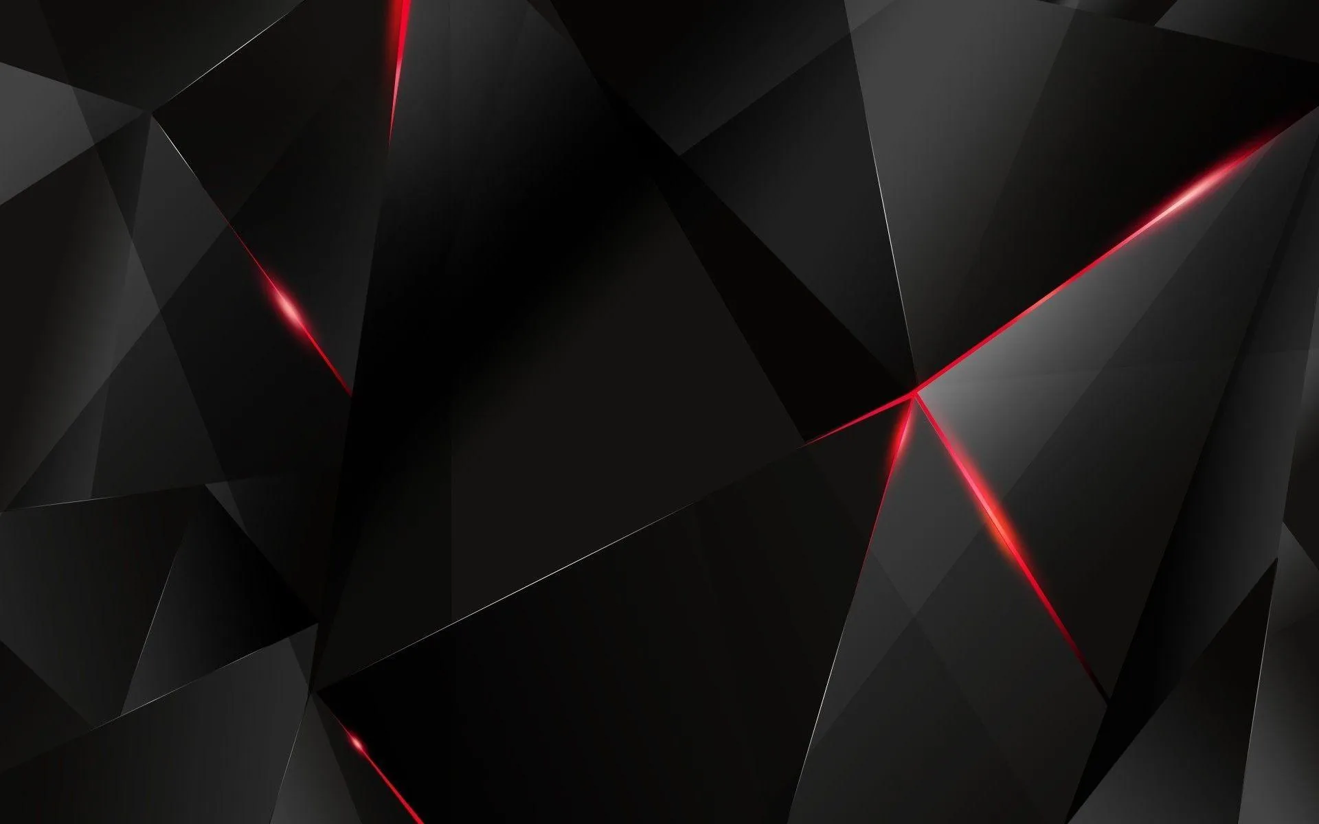 Sfondo astratto geometrico nero rosso, sfondi Neri, 1920x1200 WUXGA, Desktop
