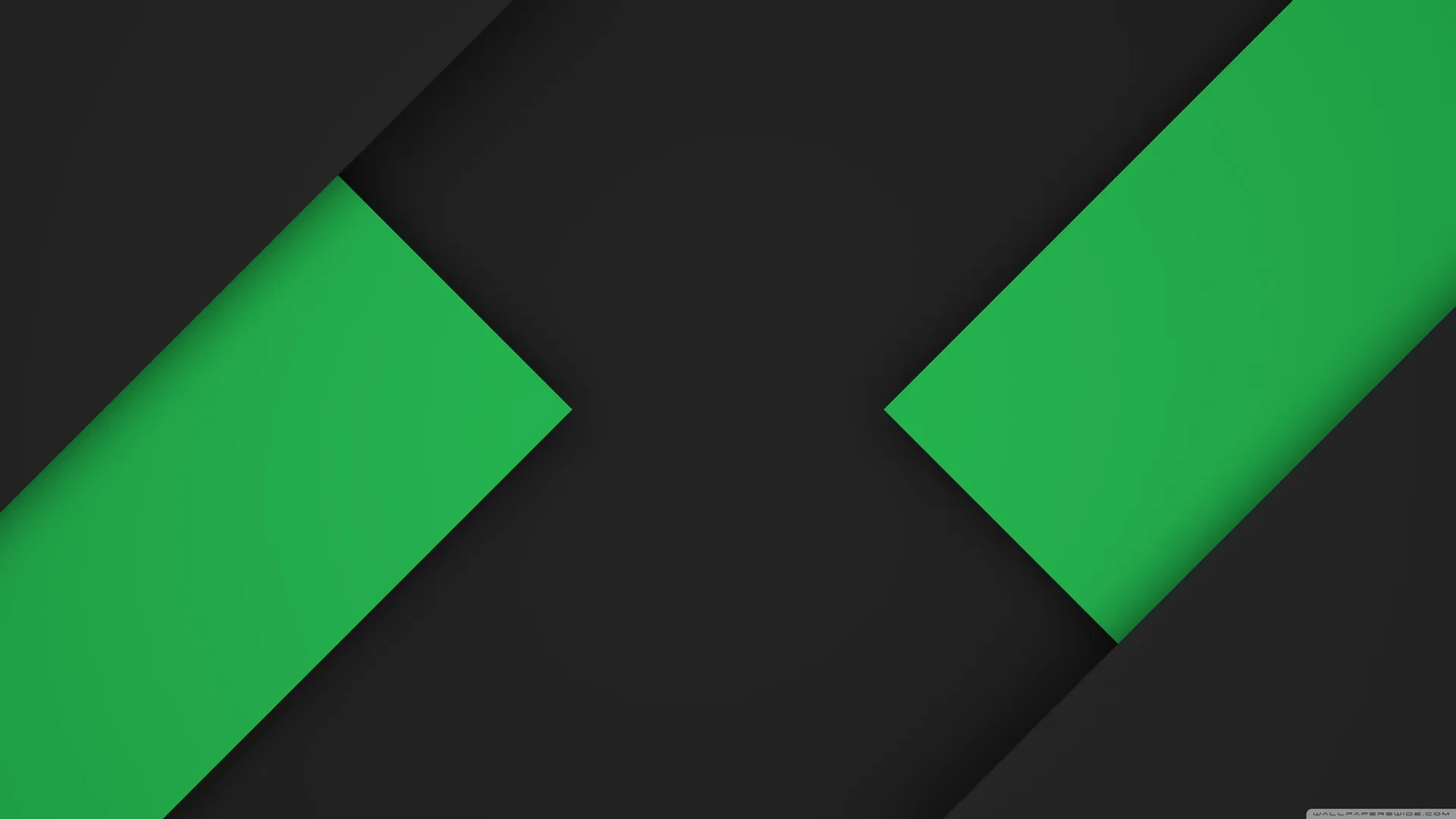 Forme geometriche verdi e nere, 3840x2160 UHD, PC 4K