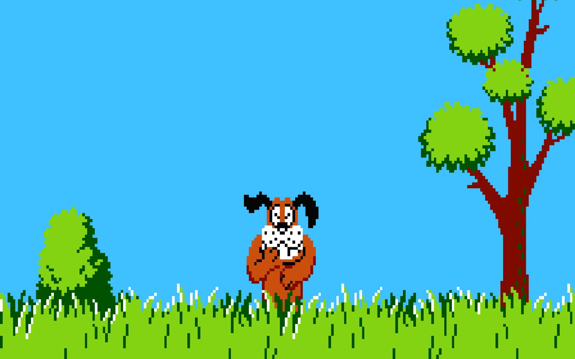 Cane pixel art Duck Hunt, 2560x1600 WQXGA, MacBook Pro