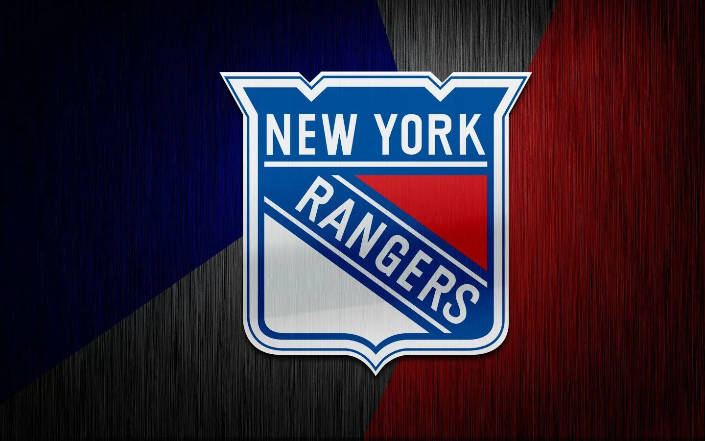 Logo New York Rangers hockey, 1440x900 HD, MacBook Air