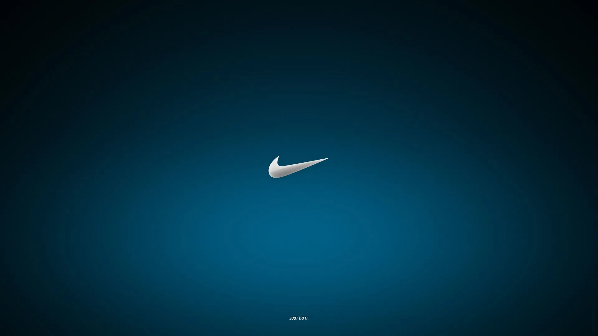 Logo Nike blu, swoosh, 1920x1080 Full HD 1080p, Laptop