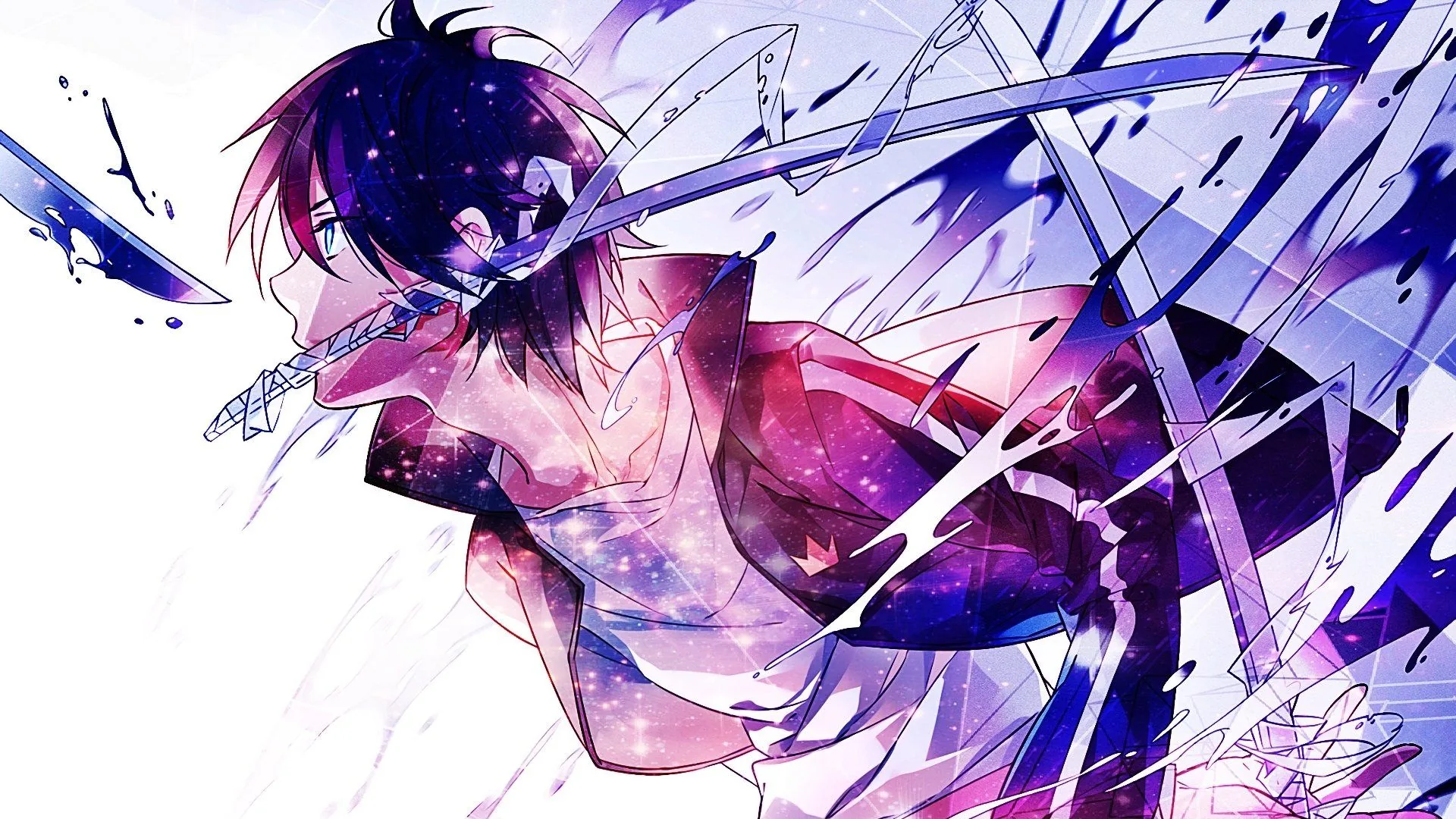 Yato Noragami spada blu, 1920x1080 Full HD 1080p, Desktop