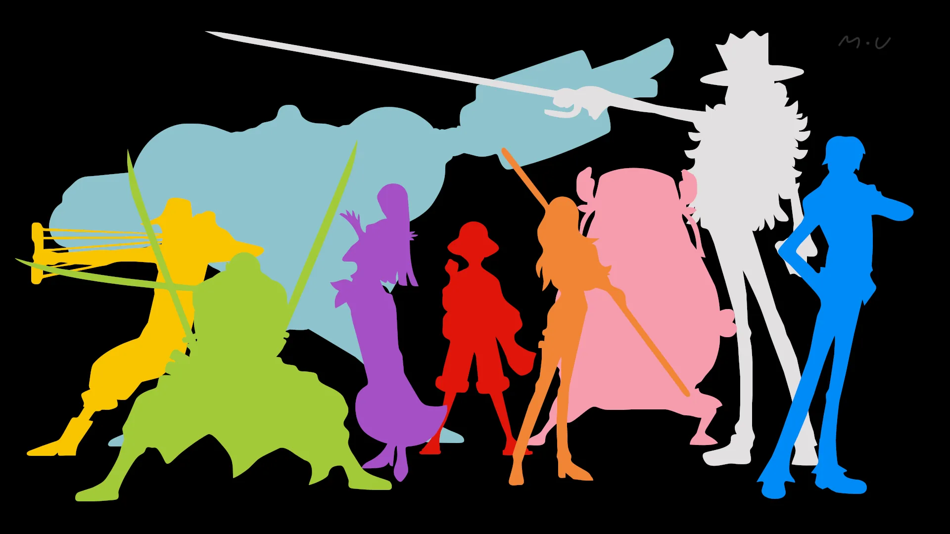 One Piece equipaggio Cappello di Paglia, Eiichiro Oda, 1920x1080 1080p, PC