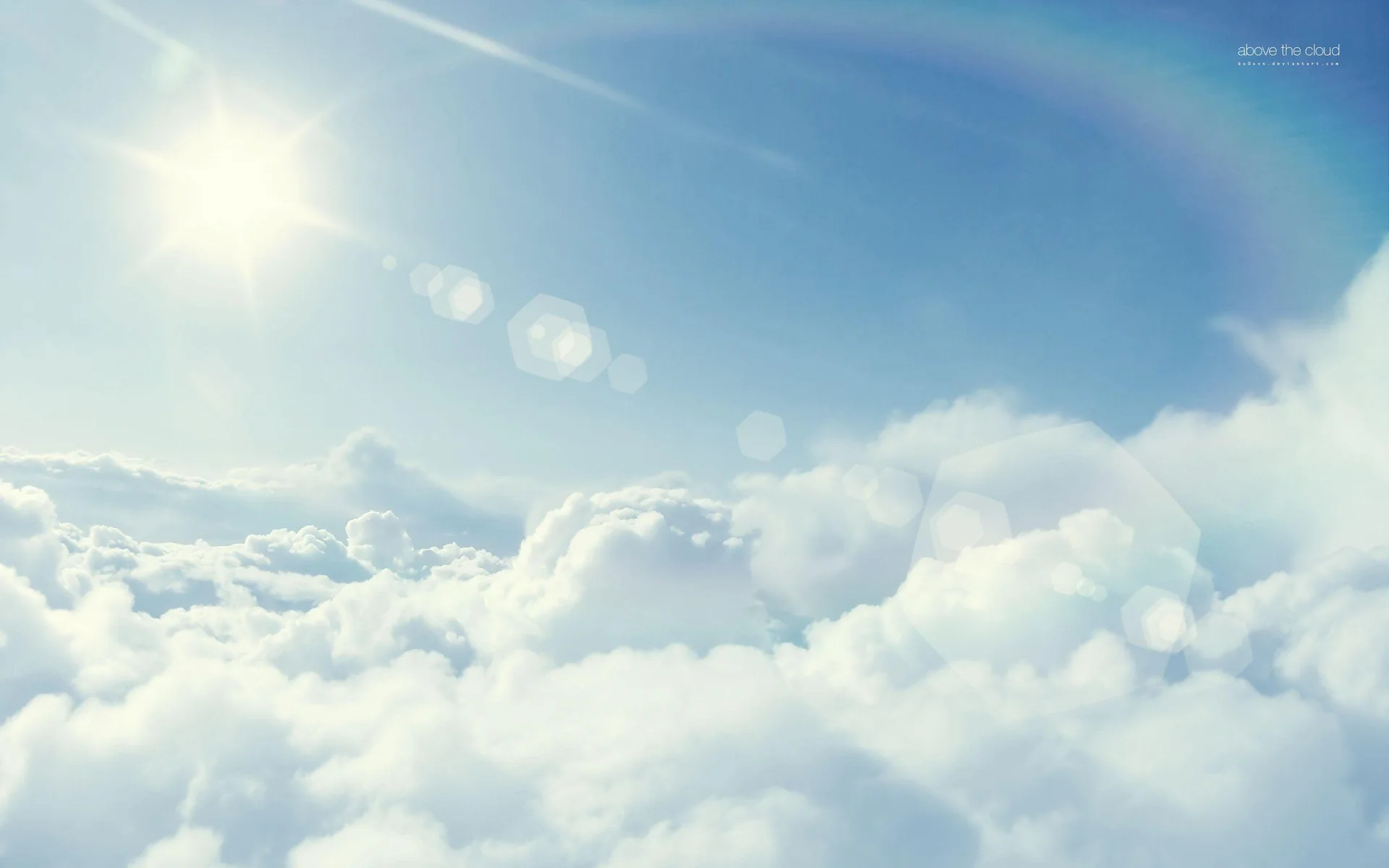 Nuvole bianche cielo azzurro, 2560x1600 WQXGA, Monitor Gaming