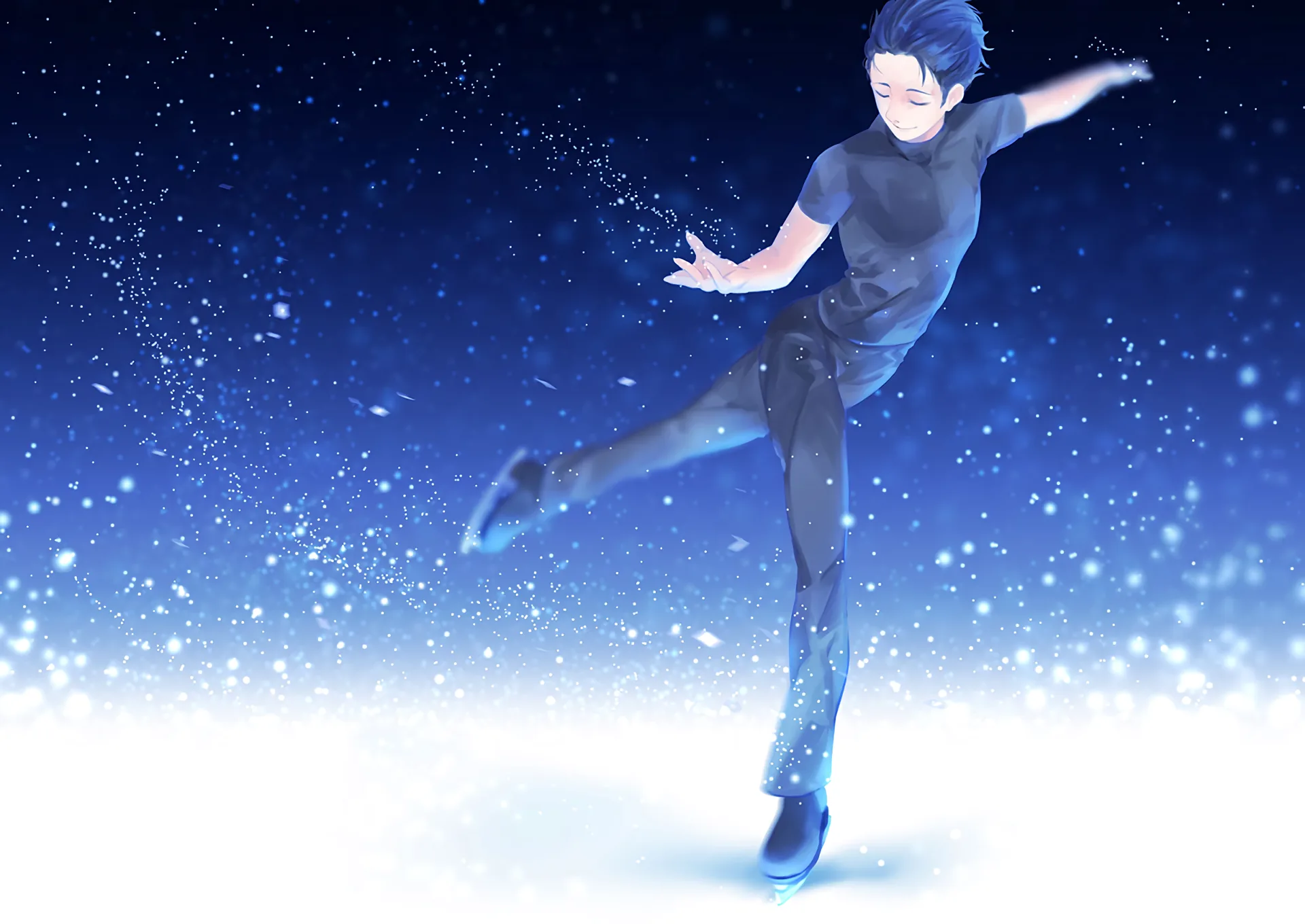 Yuri!!! on Ice pattinaggio, 1920x1360 Full HD+, Desktop