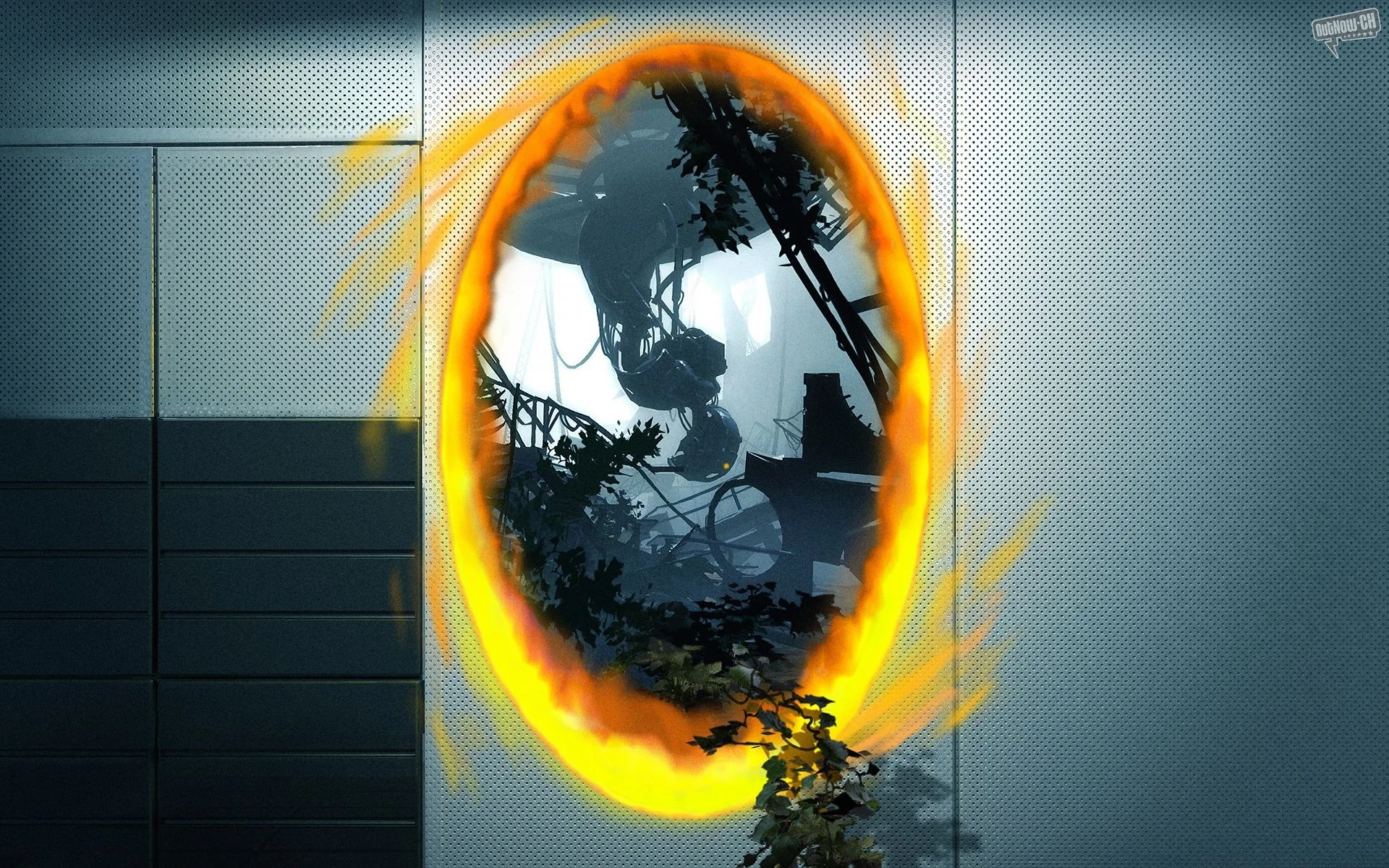 Portale arancione Portal 2, 1920x1200 WUXGA, PC Desktop