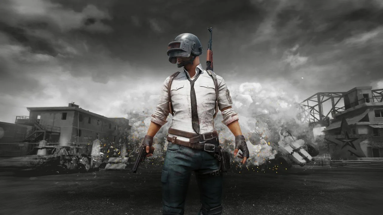 Personaggio PUBG con casco, 1280x720 HD, Desktop