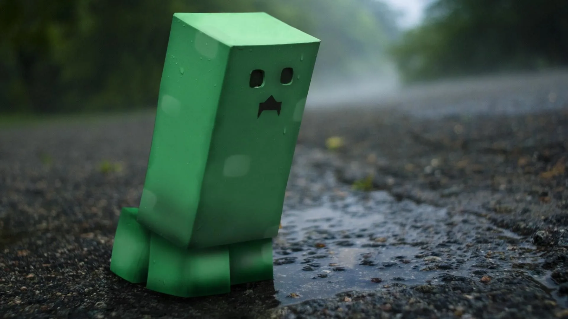 Ragazza anime Creeper Minecraft, Mojang, 1811x1898 Full HD Verticale, Smartphone