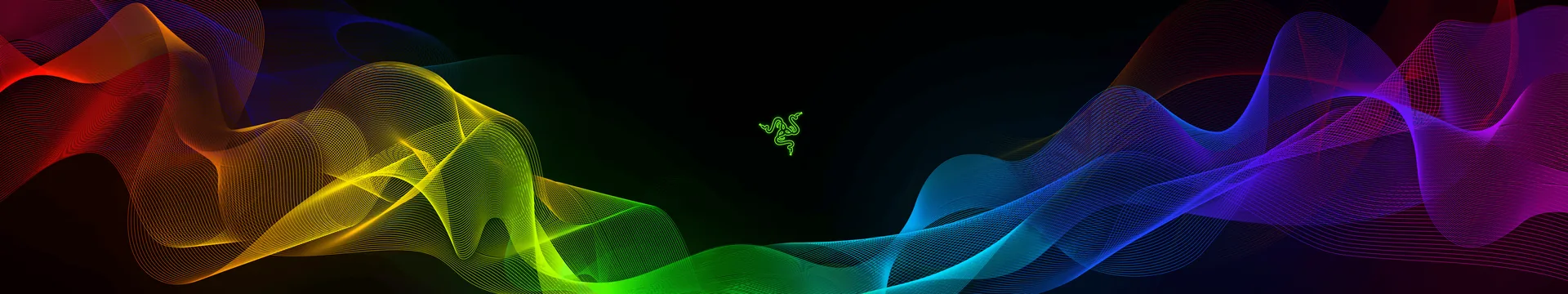 Razer Chroma logo astratto colorato, 11520x2160 Ultrawide, Monitor 4K