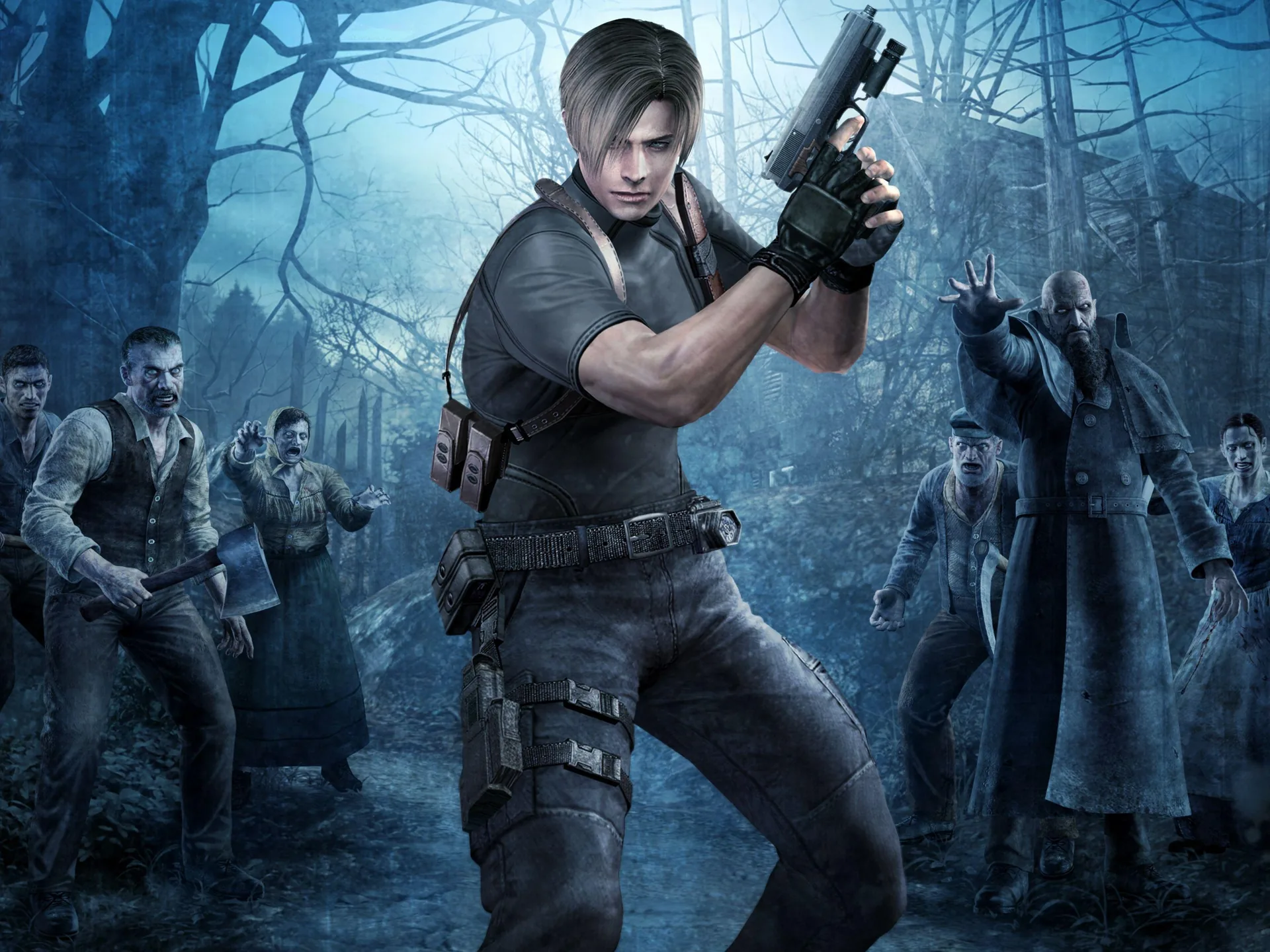 Leon Kennedy Resident Evil 4, survival horror, 2954x2215 2K+, Desktop