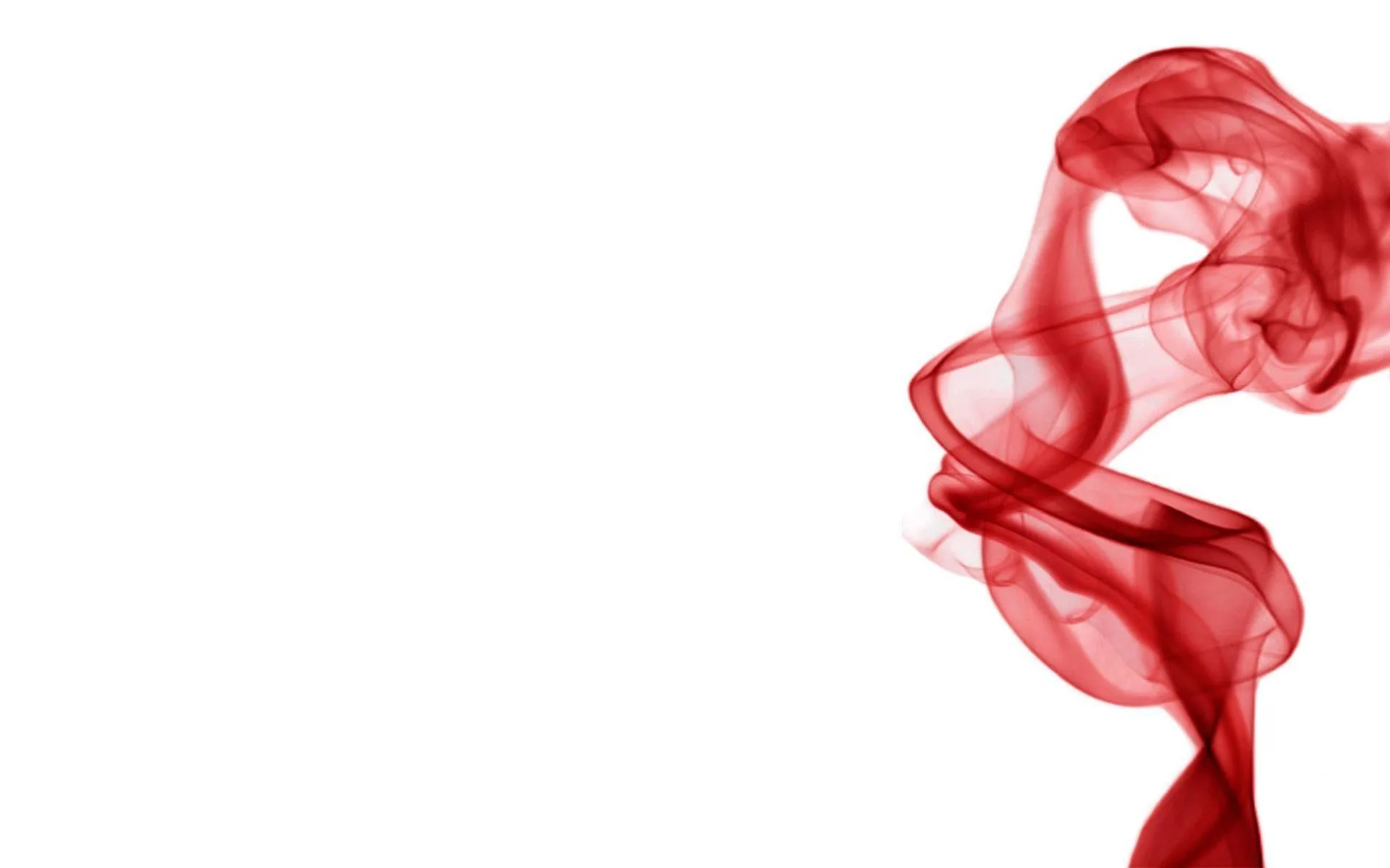 Fumo rosso astratto sfondo bianco, 1920x1200 Full HD+ WUXGA, Desktop