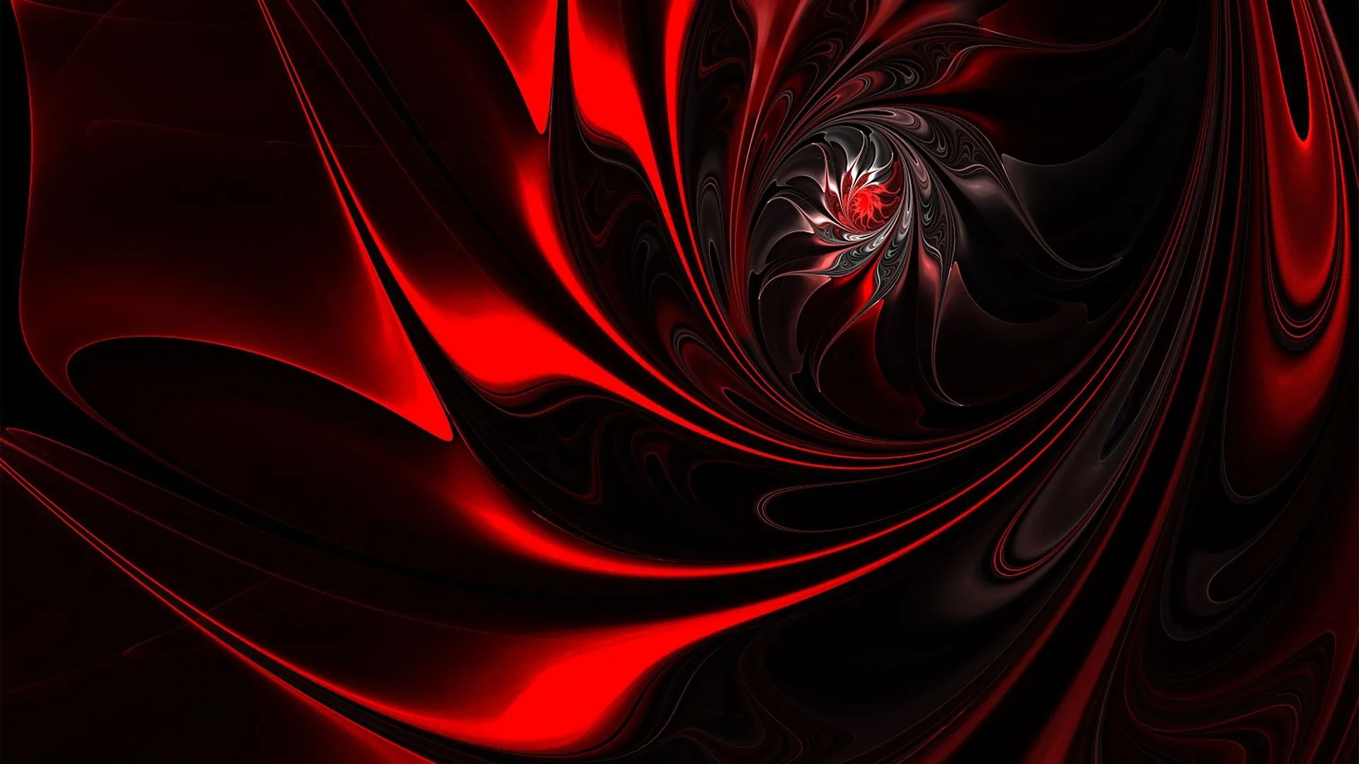 Spirale astratta rosso e nero, 1920x1080 Full HD 1080p, Desktop