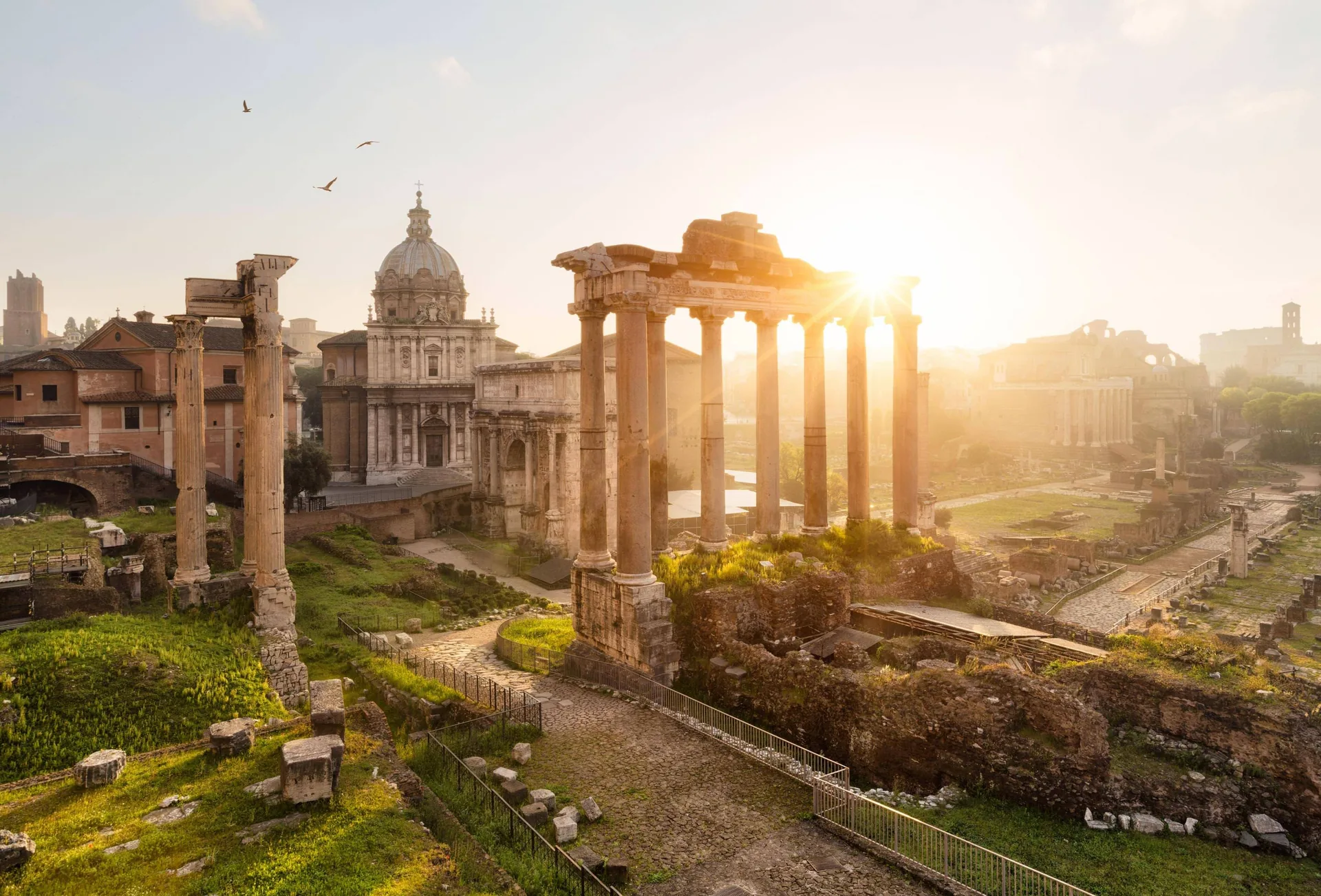 Foro Romano al tramonto, 2880x1953 WQXGA, Monitor Gaming