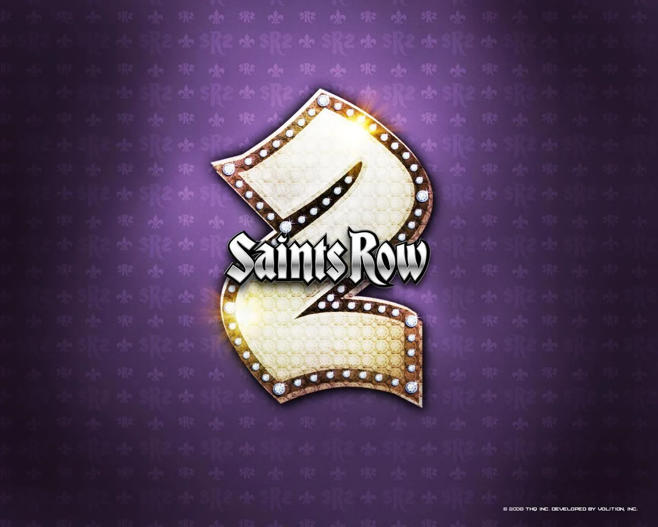 Logo Saints Row 2, azione, 1280x1024 720p, PC