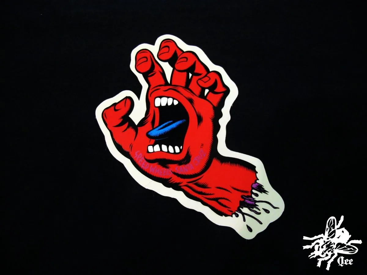 Santa Cruz Screaming Hand rossa, 1200x900 HD, PC