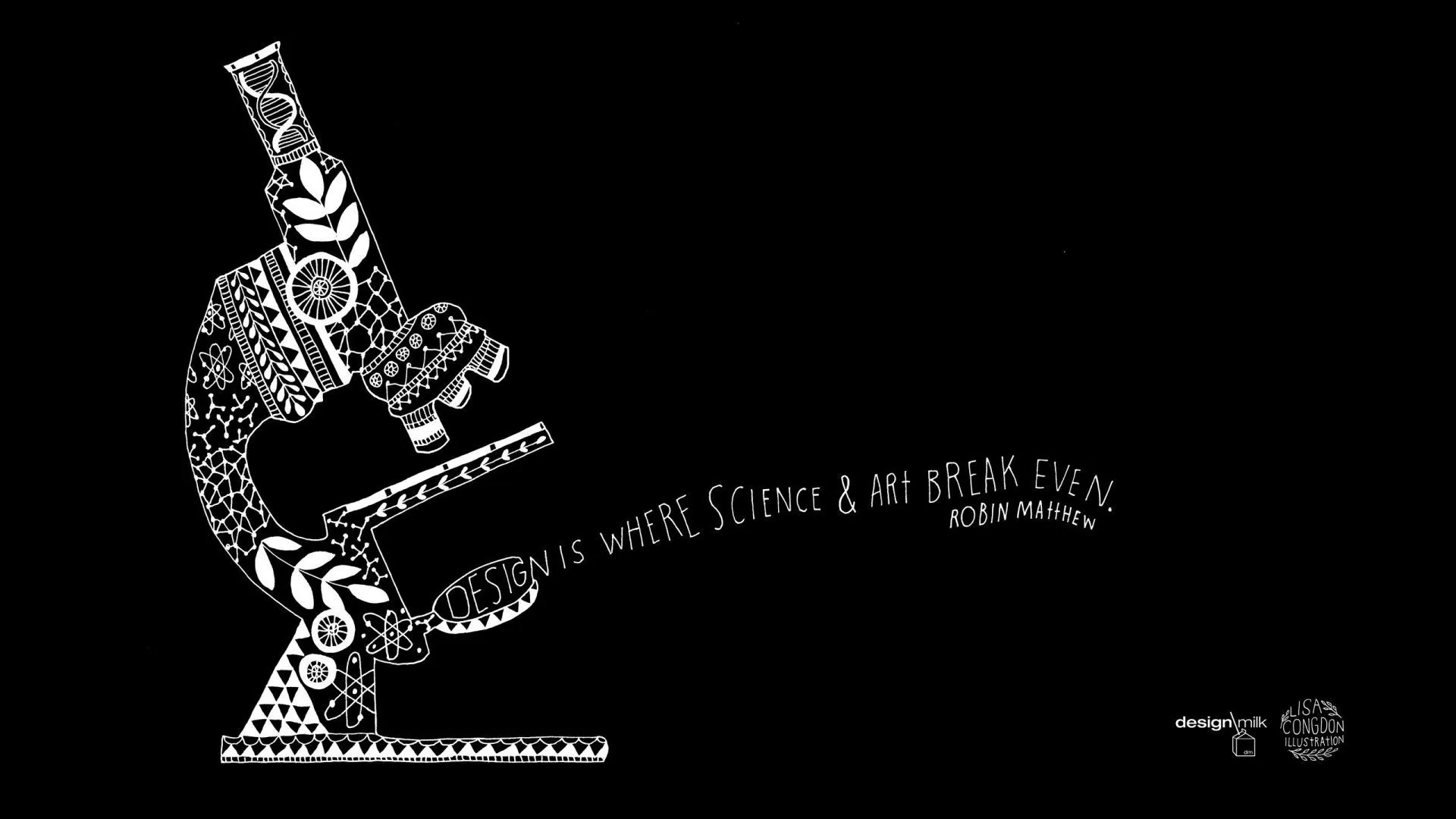 Microscopio decorativo bianco nero, 1920x1080 Full HD 1080p, Desktop