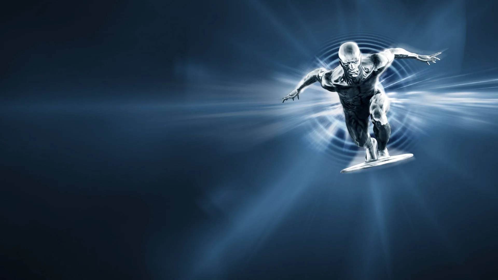 Silver Surfer su tavola cosmica, 1920x1080 Full HD 1080p, Desktop
