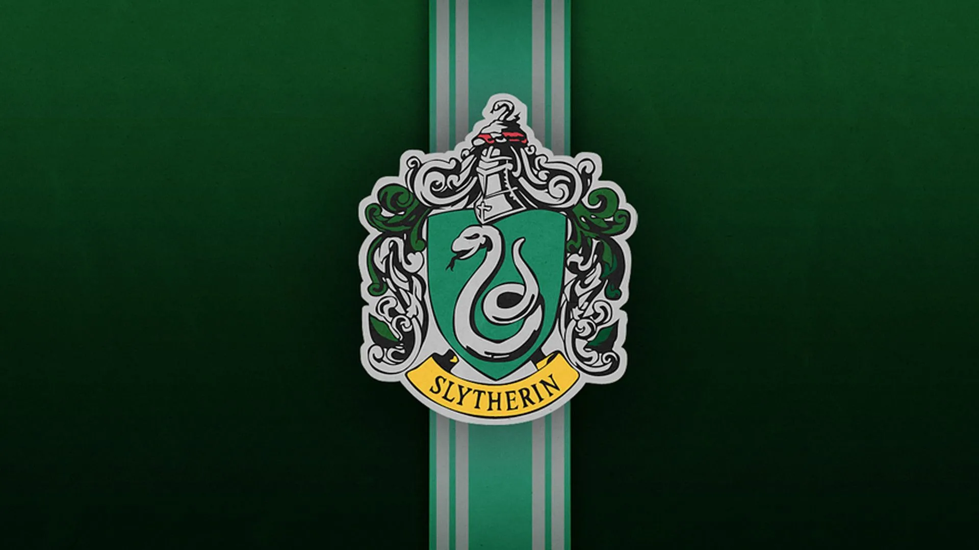Stemma Slytherin verde, 1920x1080 Full HD, Desktop