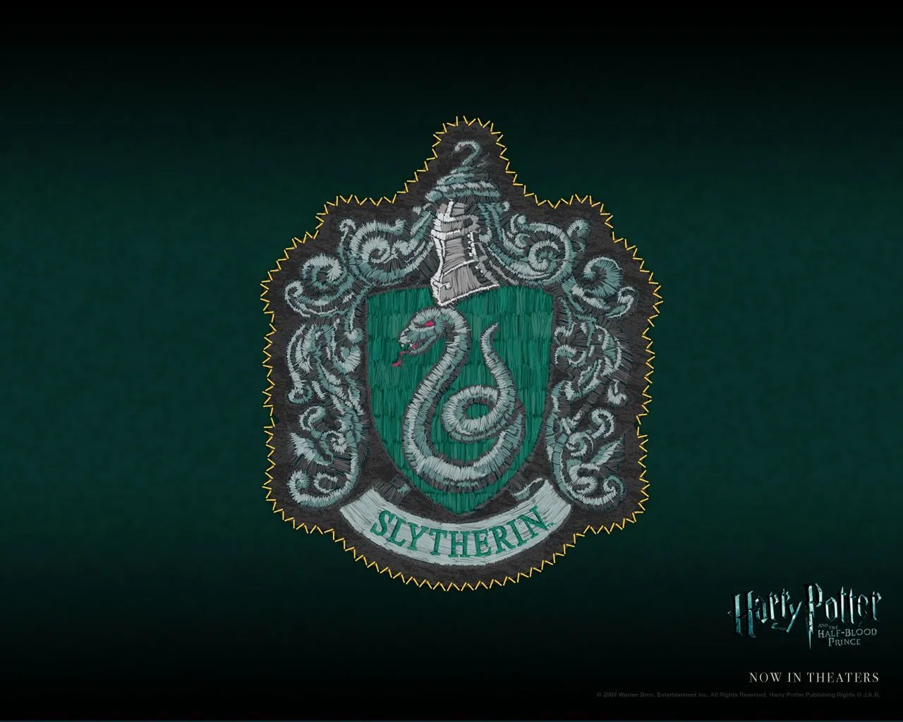Stemma Slytherin Harry Potter, 1280x1024 HD, HP Laptop