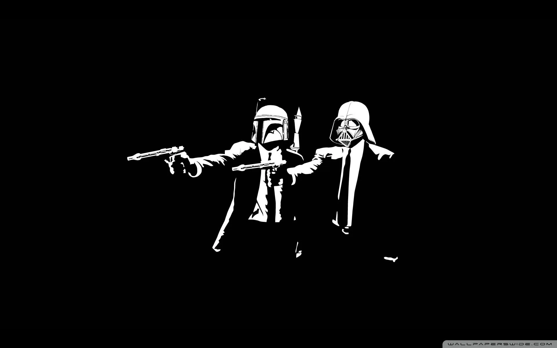 Star Wars Pulp Fiction parodia, saga fantascientifica, 1920x1200 Full HD+, Desktop