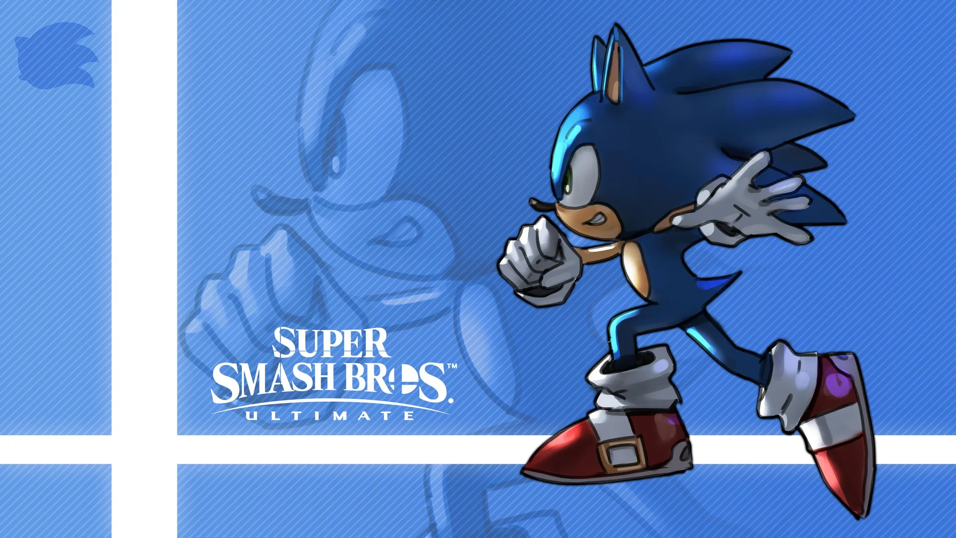 Sonic in Super Smash Bros, picchiaduro, 3266x1837 2K+, Desktop