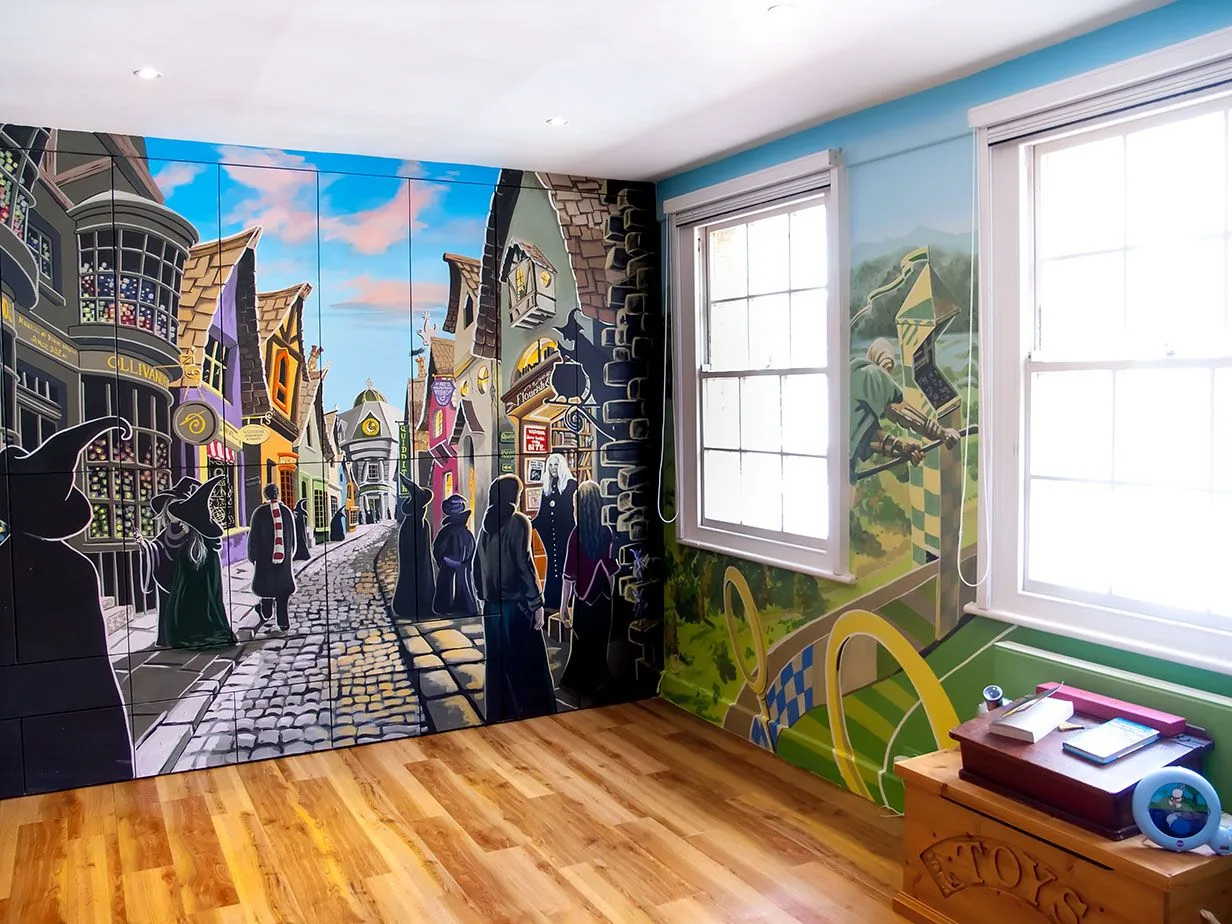 Murale Diagon Alley camera bambini, 1232x924 HD, Desktop