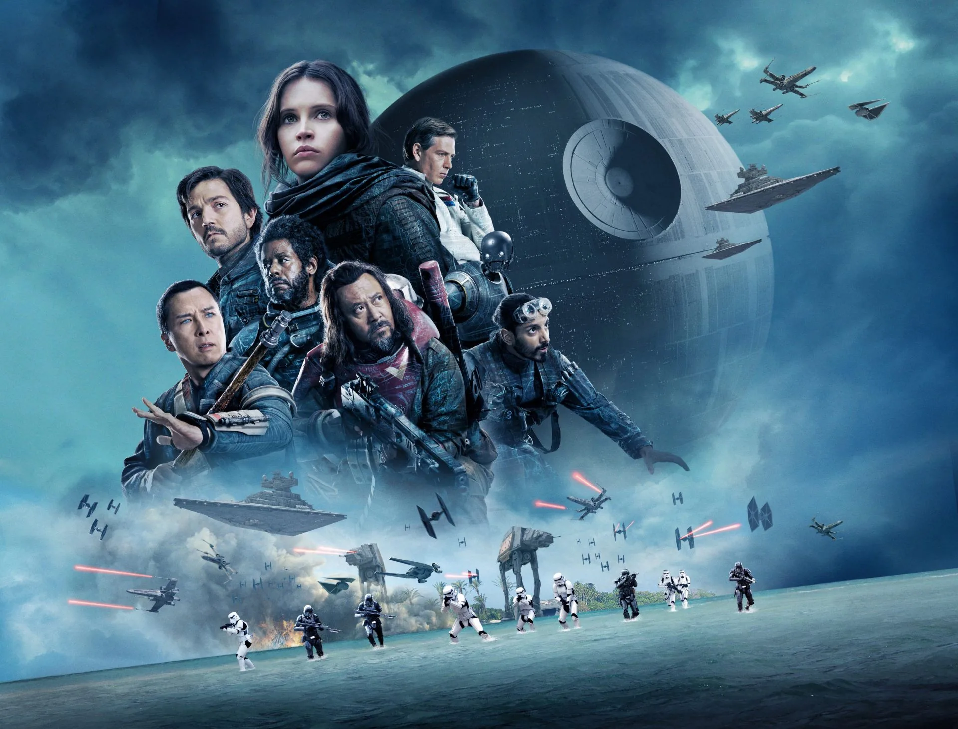 Star Wars Rogue One personaggi, saga fantascientifica, 1920x1461 Full HD+ WUXGA, Desktop