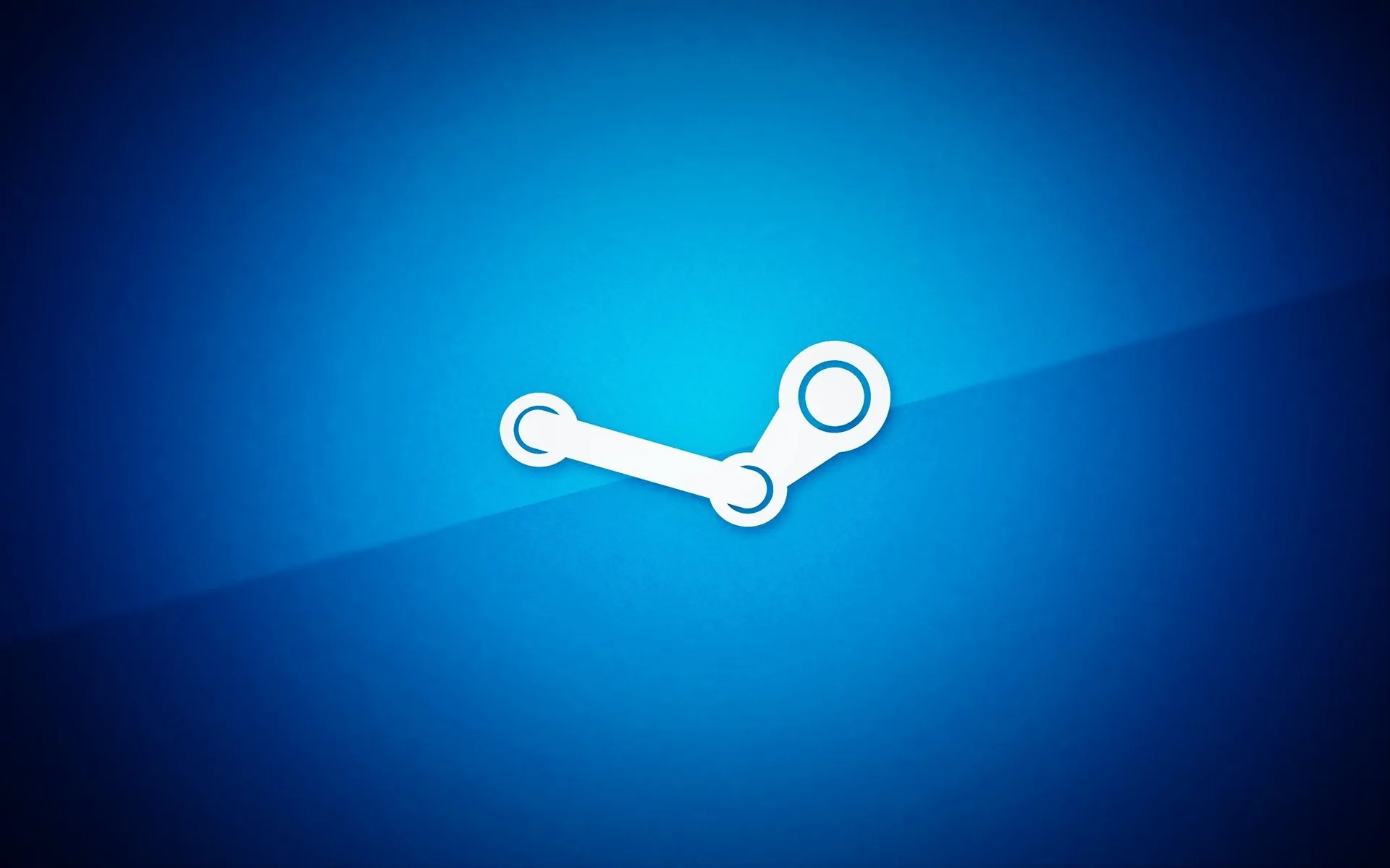 Logo Steam blu, 2560x1600 2K, PC