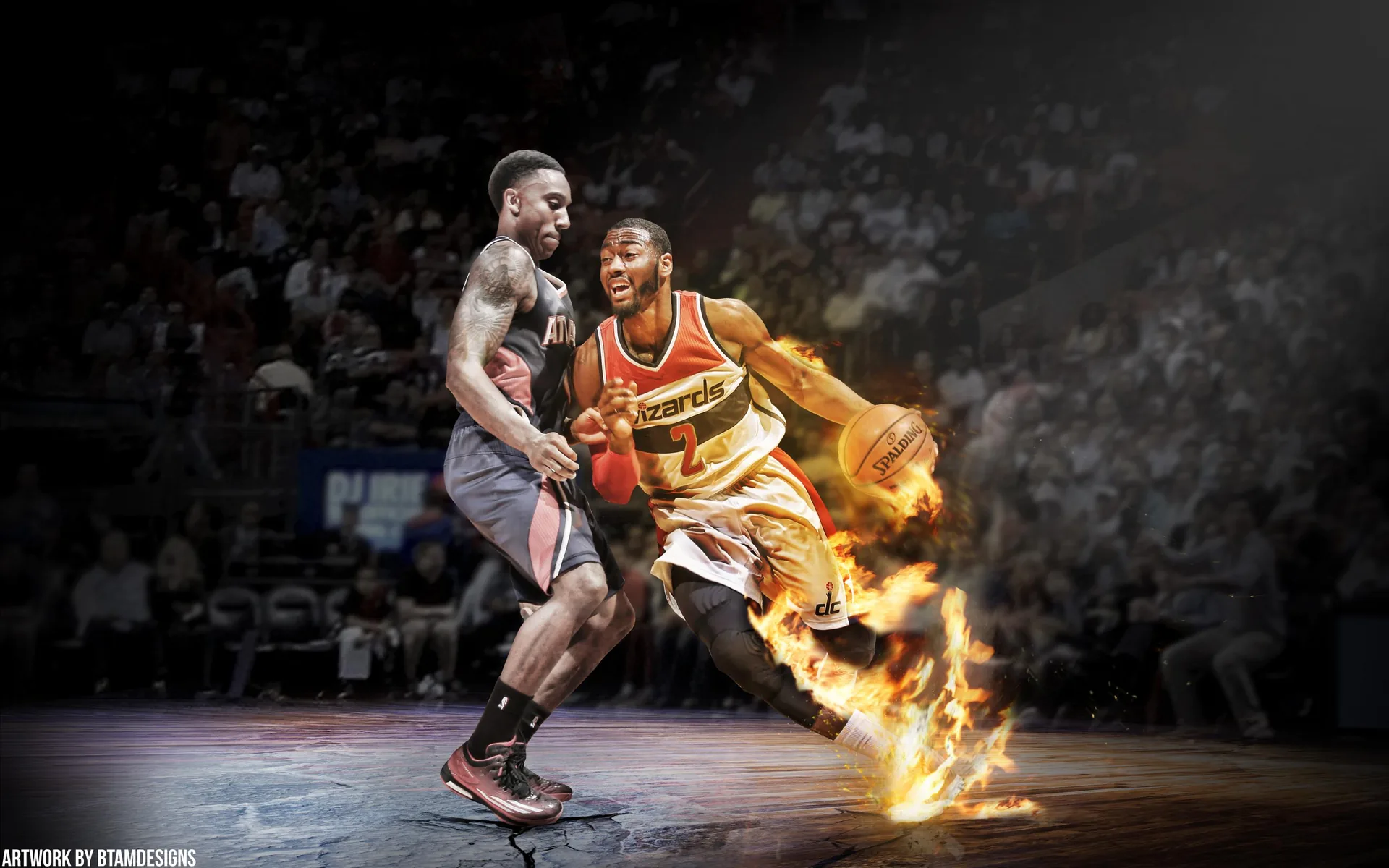 Curry e Irving basket fiamme, 2880x1800 WQXGA, MacBook Pro