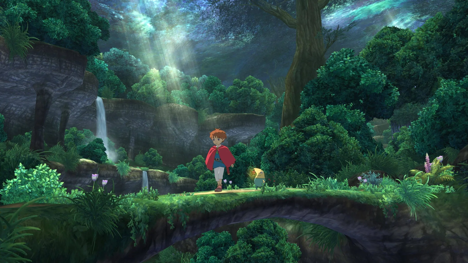 Bambino foresta luminosa Ghibli, 2900x1632 2K+, Desktop