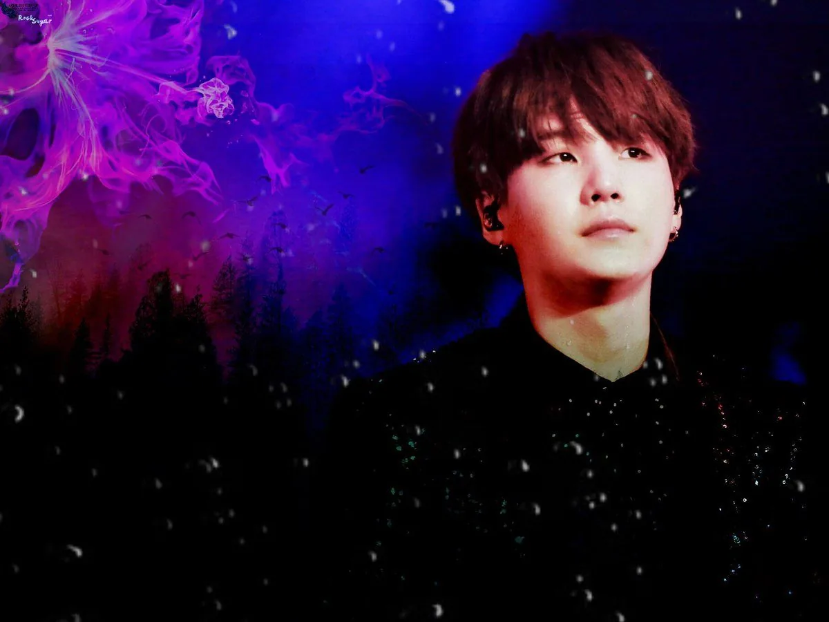 Suga BTS ritratto notturno, Bangtan Sonyeondan, 1200x900 HD, PC