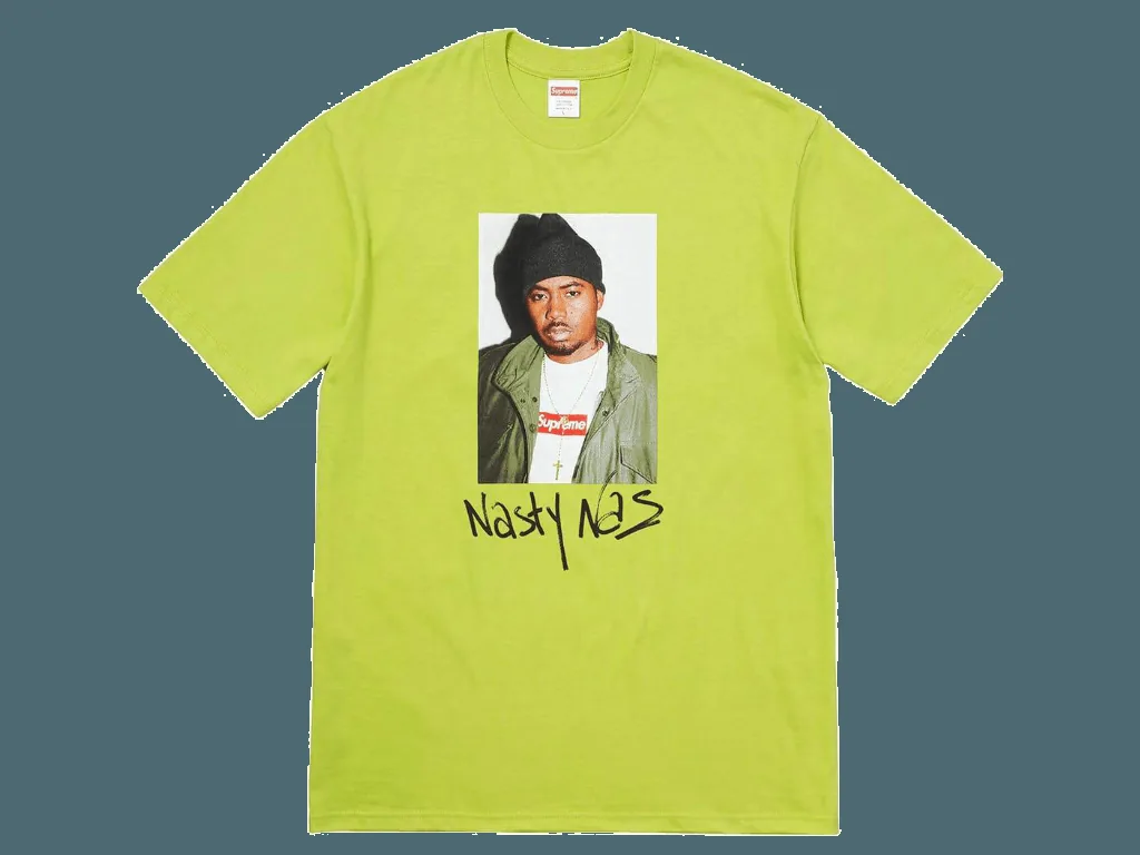 Maglietta Supreme Nas verde lime, New York, 1024x768 HD, PC