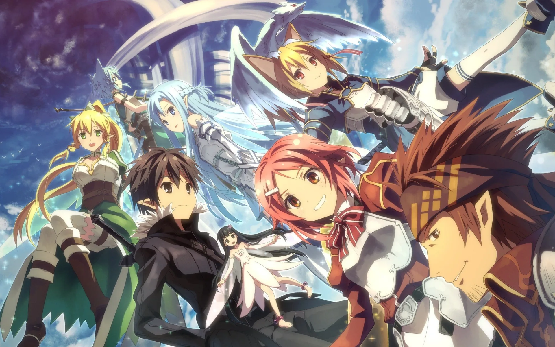 Sword Art Online personaggi anime, MMORPG VR, 2560x1600 2K, Desktop