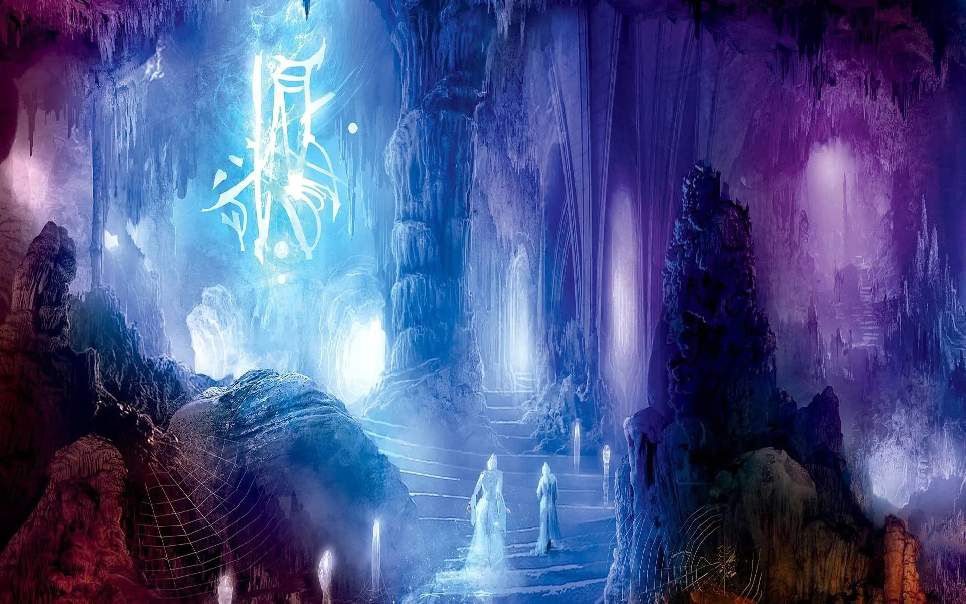 caverna magica cristalli blu, 1920x1200 Full HD+ WUXGA, iMac
