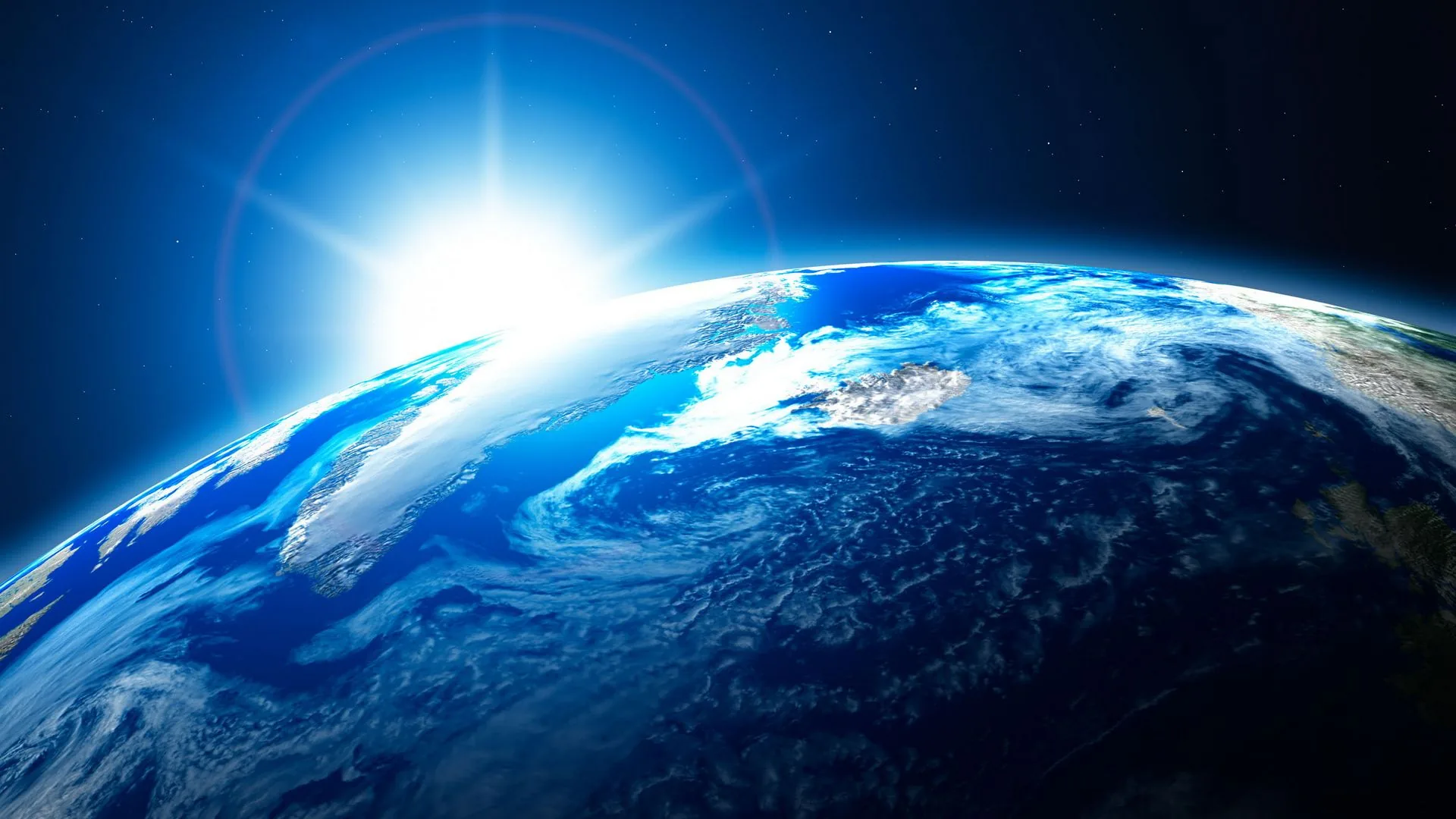 Terra alba blu luminosa, 1920x1080 Full HD 1080p, Desktop