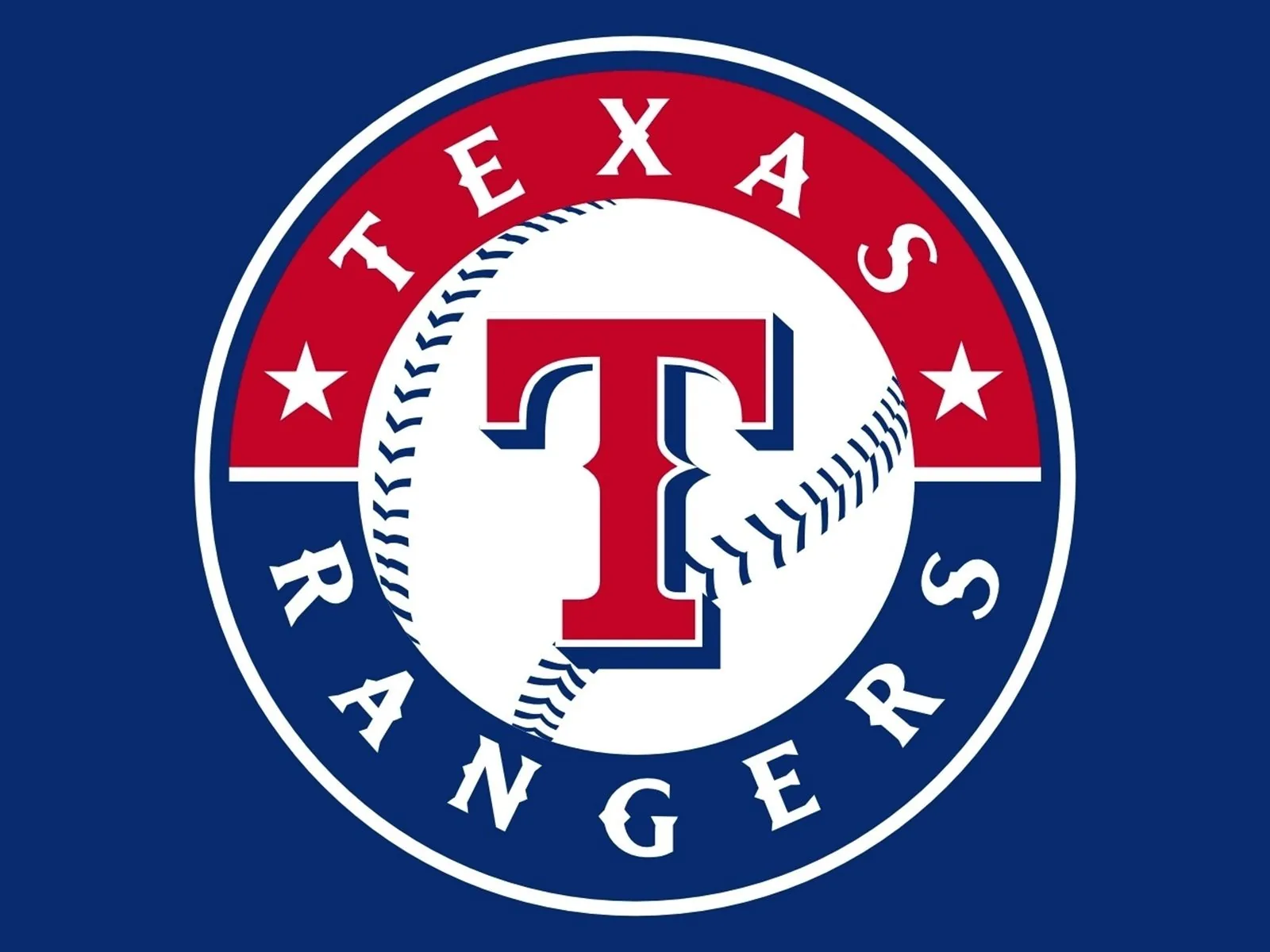 Logo Texas Rangers baseball, 1600x1200 HD, Lenovo Legion